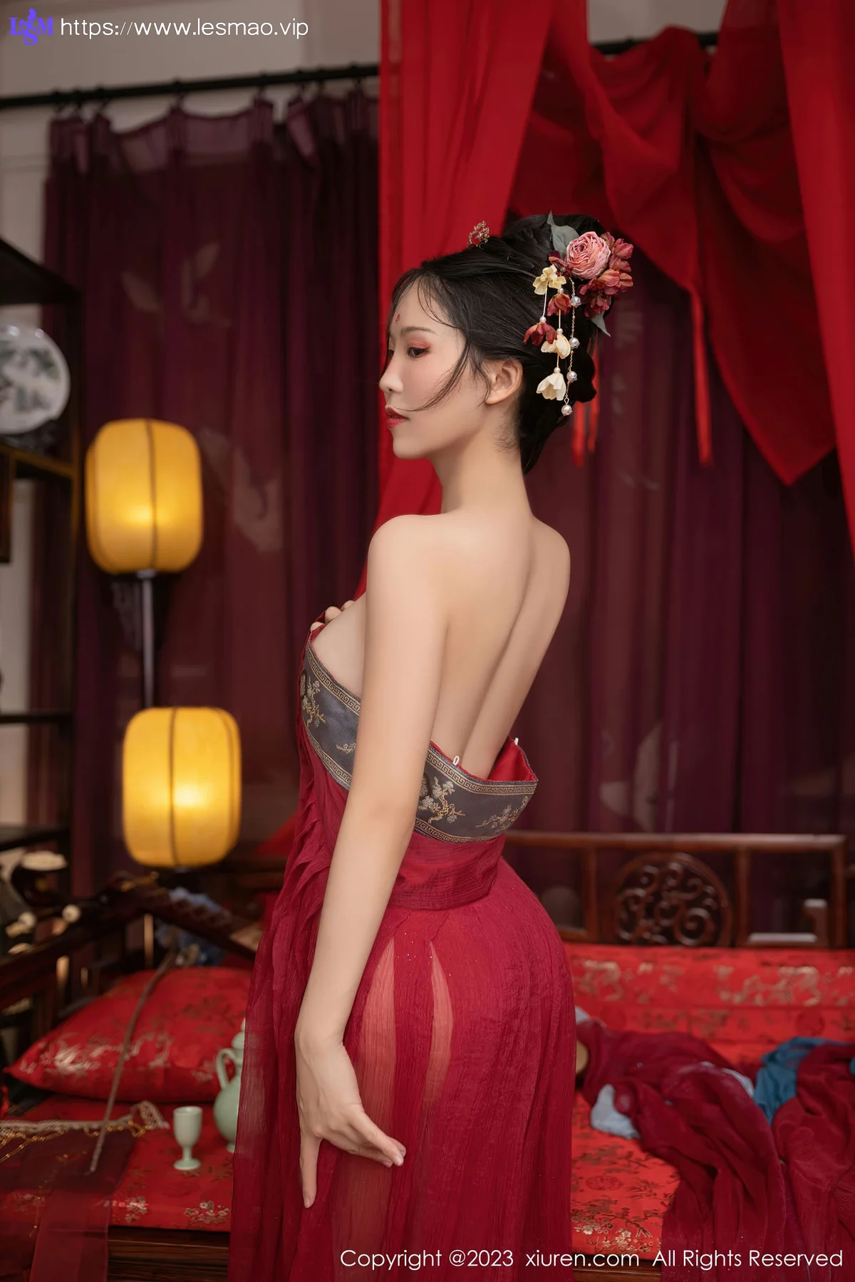 XiuRen 秀人 No.6154 利世 性感歌姬角色扮演写真 - 31