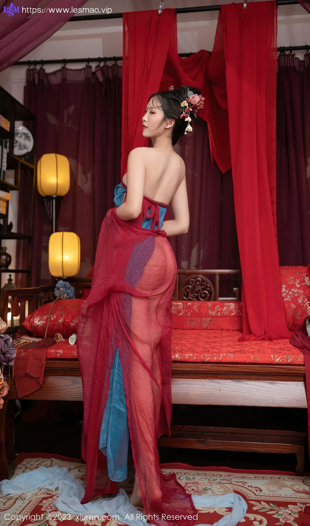 XiuRen 秀人 No.6154 利世 性感歌姬角色扮演写真 - 39