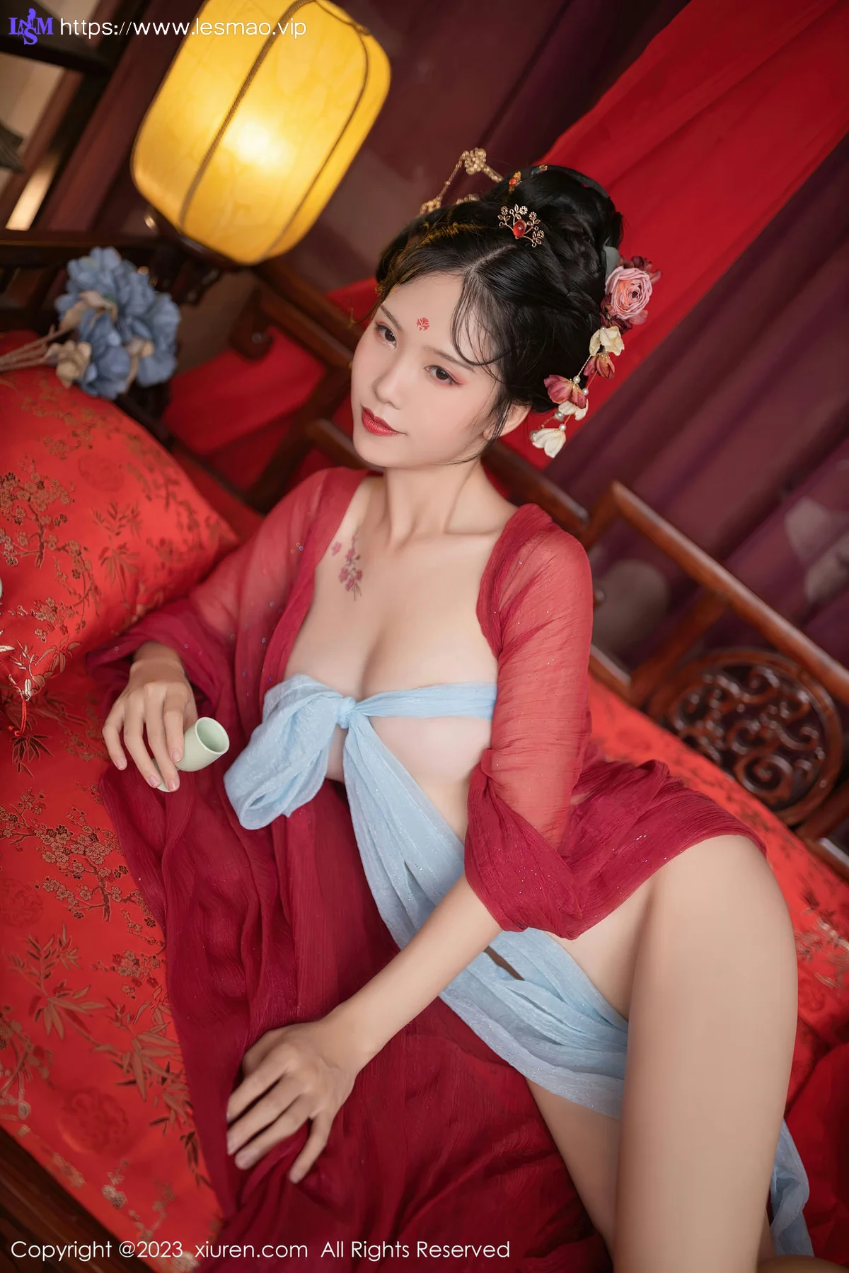 XiuRen 秀人 No.6154 利世 性感歌姬角色扮演写真 - 55