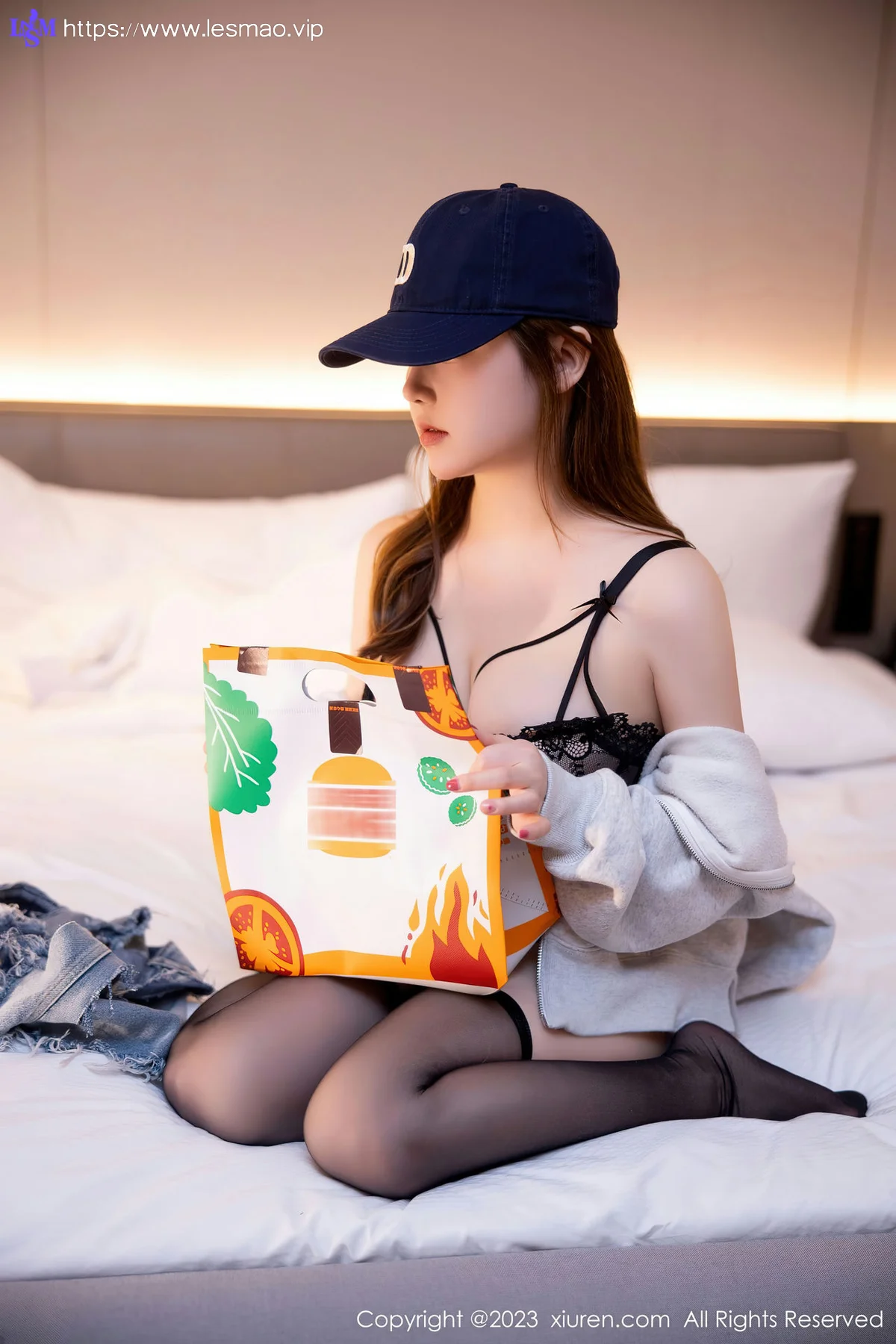 XiuRen 秀人 No.6155 豆瓣酱 外卖员角色扮演性感写真 - 82