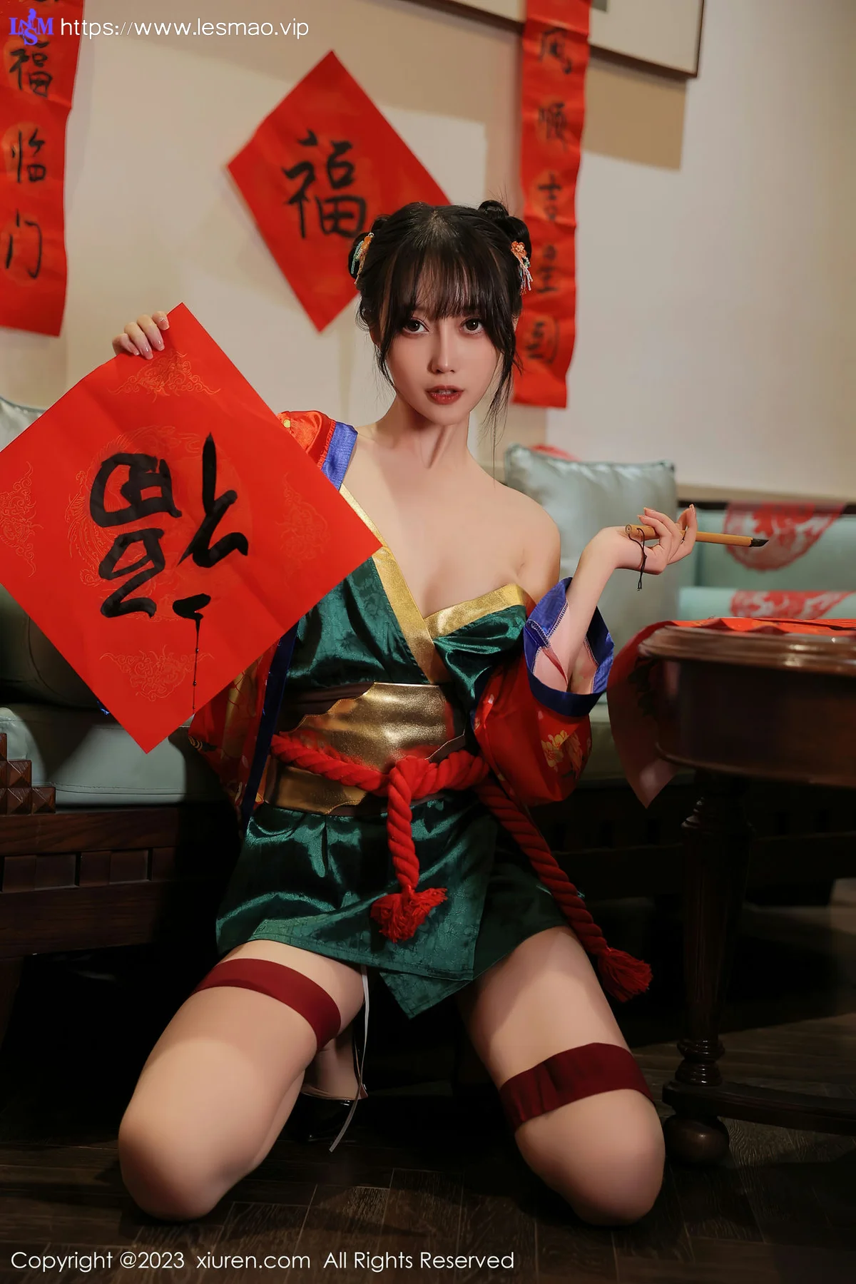 XiuRen 秀人 No.6167 玥儿玥er 新春主题拍摄十月海南旅拍 - 12
