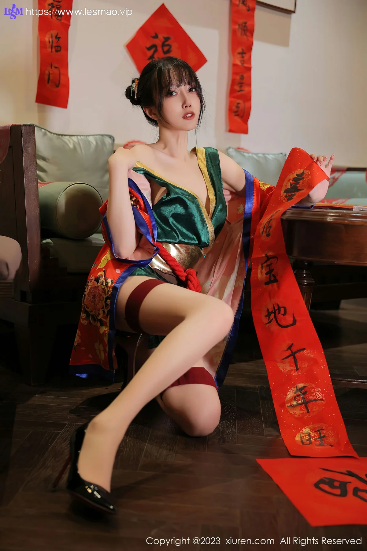 XiuRen 秀人 No.6167 玥儿玥er 新春主题拍摄十月海南旅拍 - 15