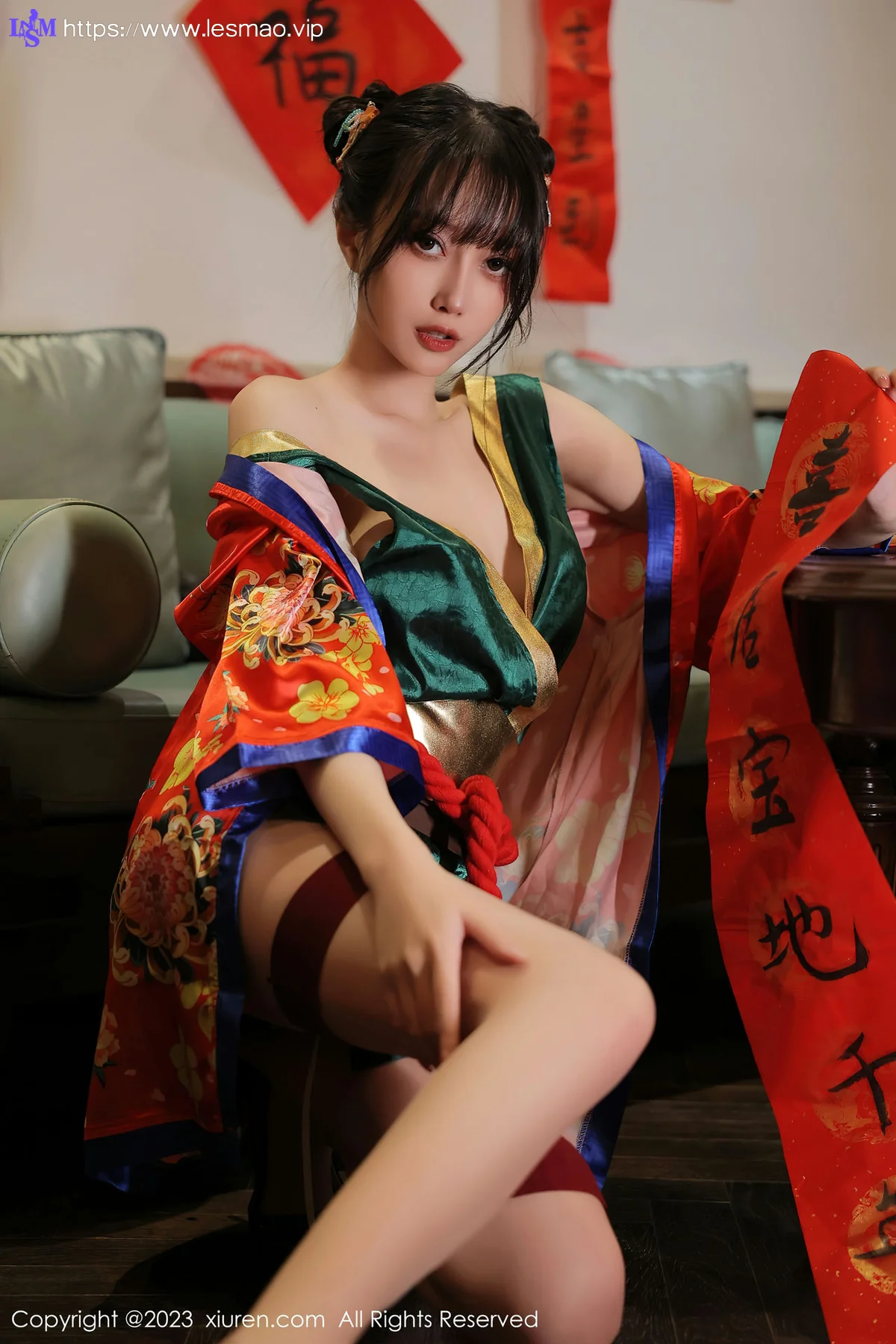 XiuRen 秀人 No.6167 玥儿玥er 新春主题拍摄十月海南旅拍 - 16