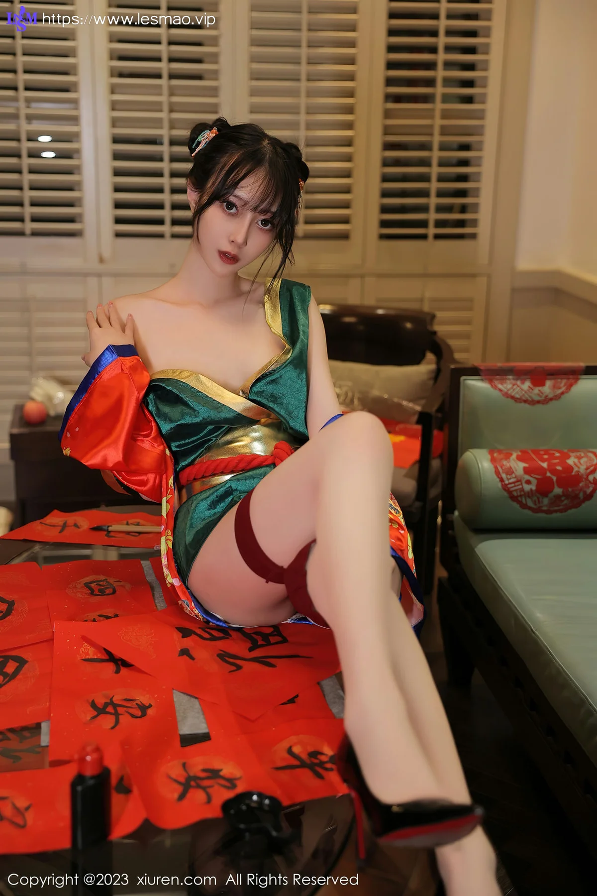 XiuRen 秀人 No.6167 玥儿玥er 新春主题拍摄十月海南旅拍 - 30