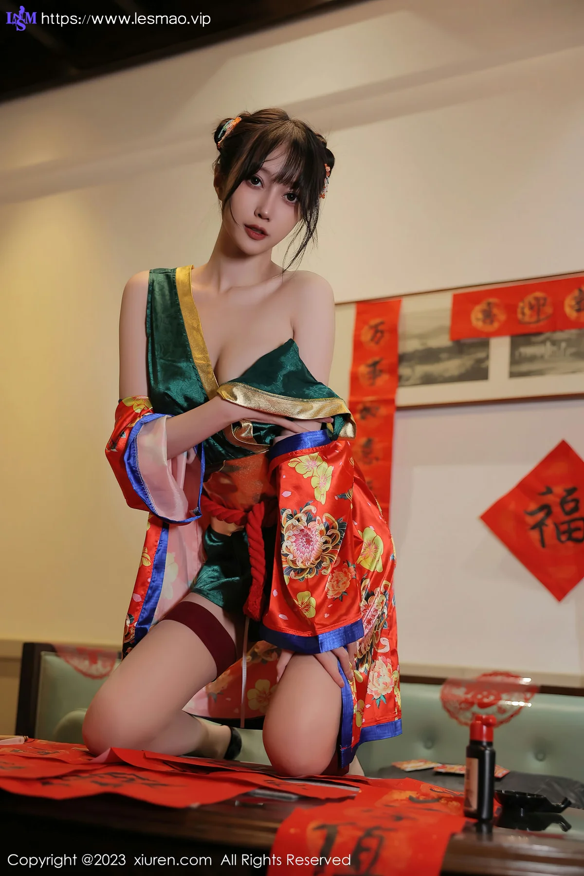 XiuRen 秀人 No.6167 玥儿玥er 新春主题拍摄十月海南旅拍 - 32