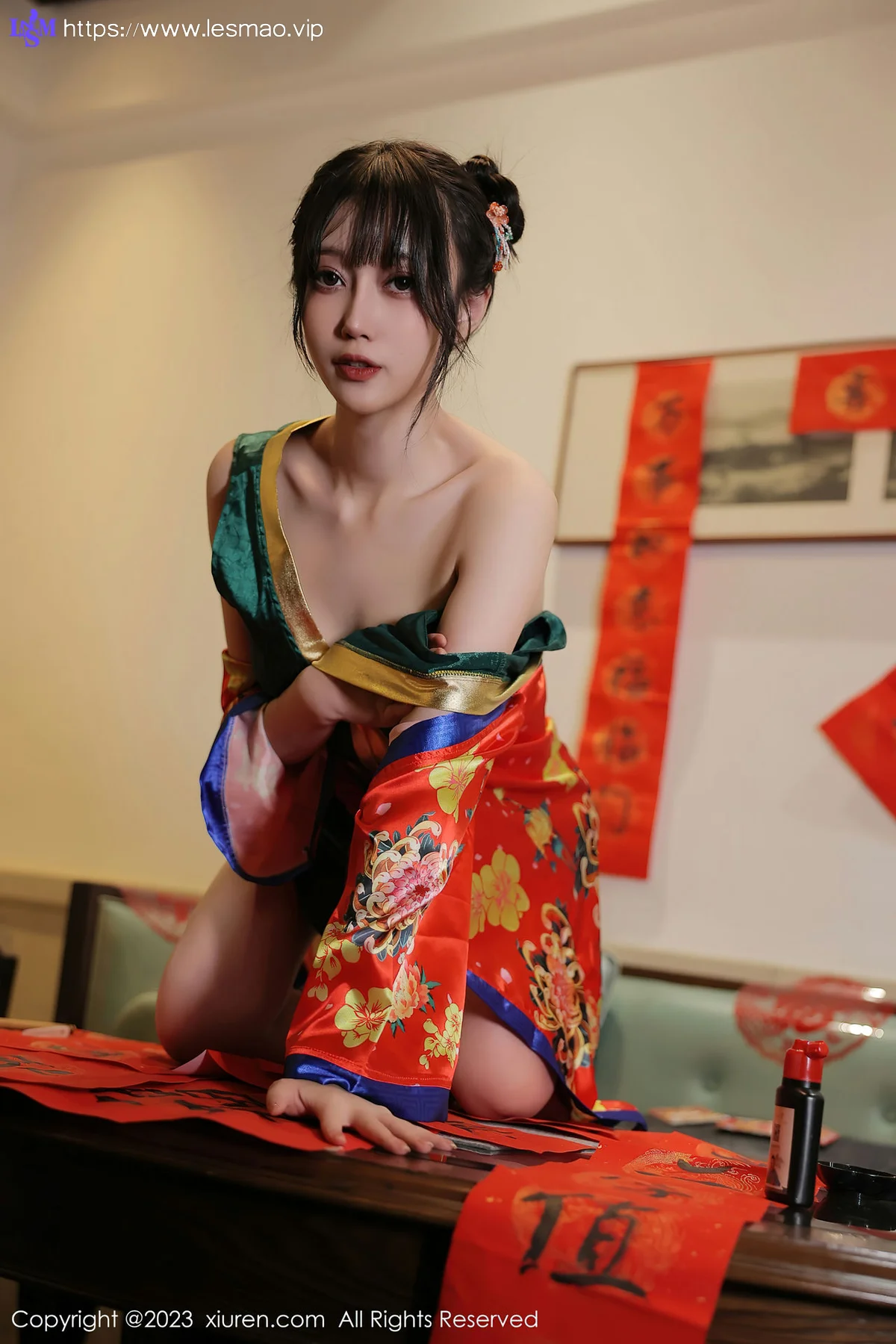 XiuRen 秀人 No.6167 玥儿玥er 新春主题拍摄十月海南旅拍 - 33