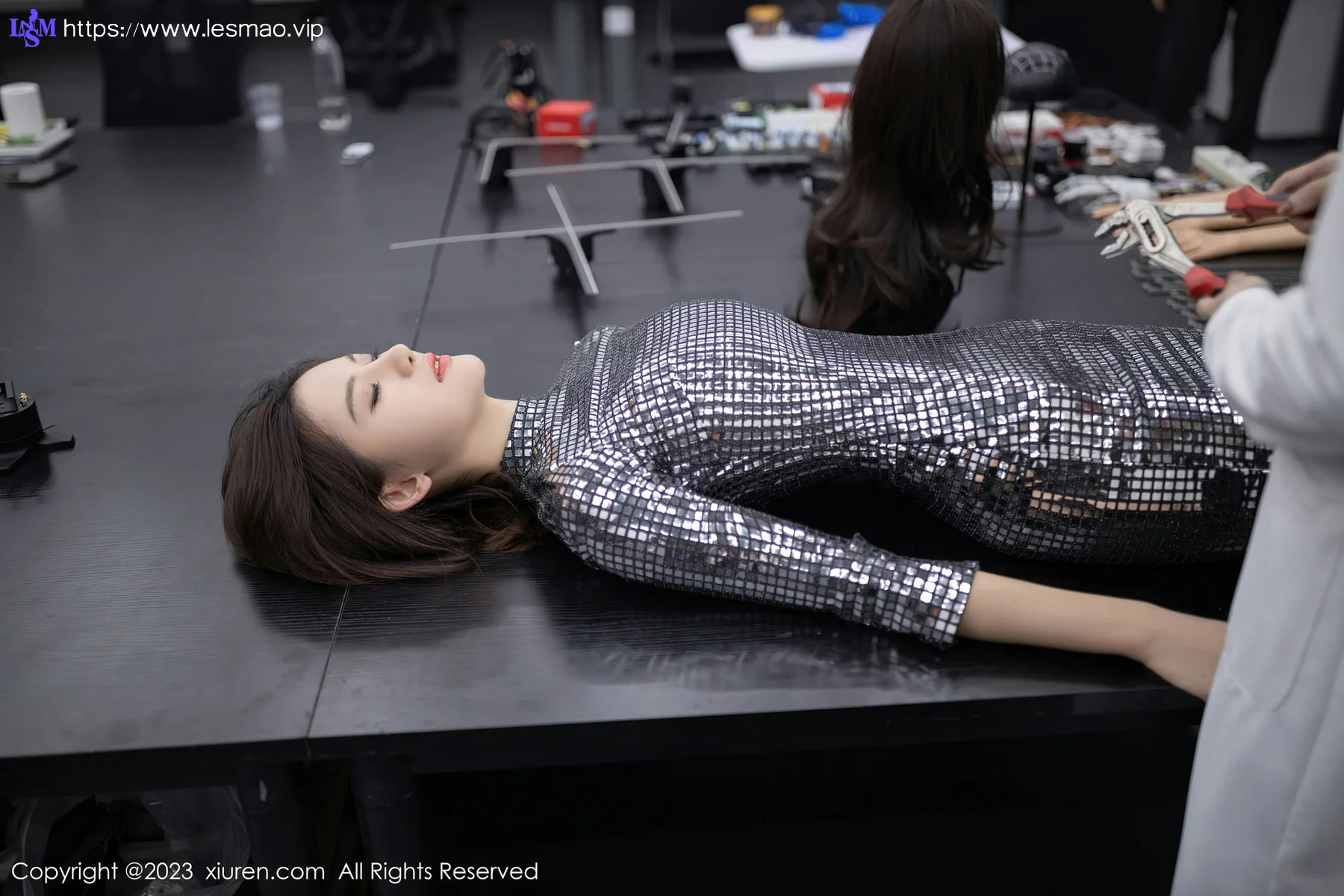 XiuRen 秀人 No.6173 就是阿朱啊 机器人主题拍摄写真 - 57