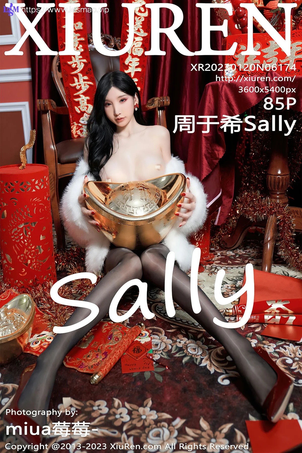 XiuRen 秀人 No.6174 周于希Sally 节日写真性感写真 - 86