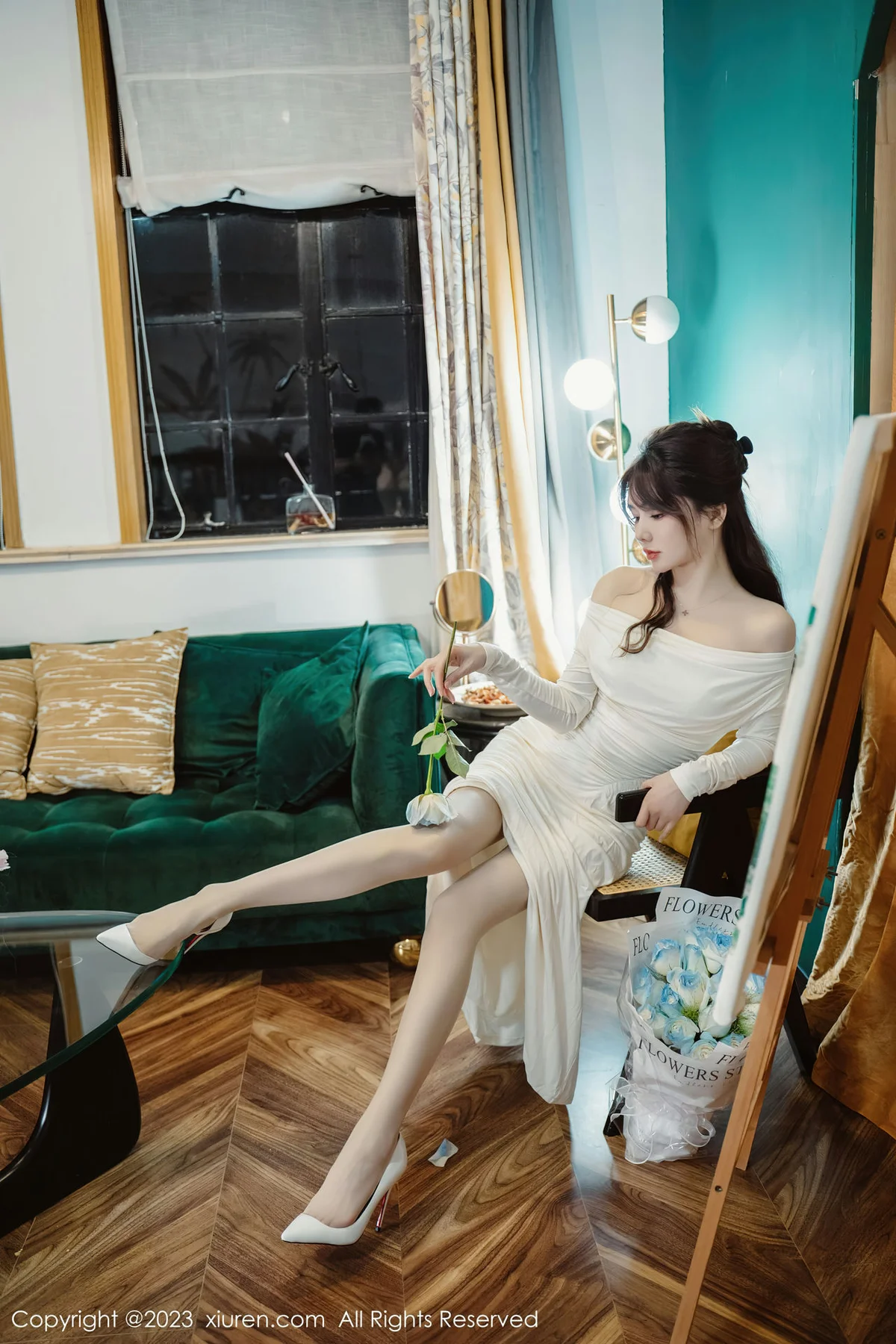 XiuRen 秀人 No.6182 婠婠么 香肩美腿御姐 - 31