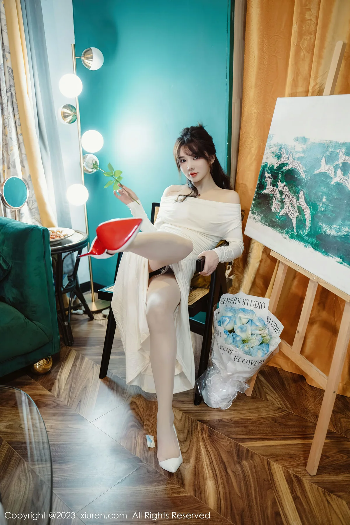 XiuRen 秀人 No.6182 婠婠么 香肩美腿御姐 - 33