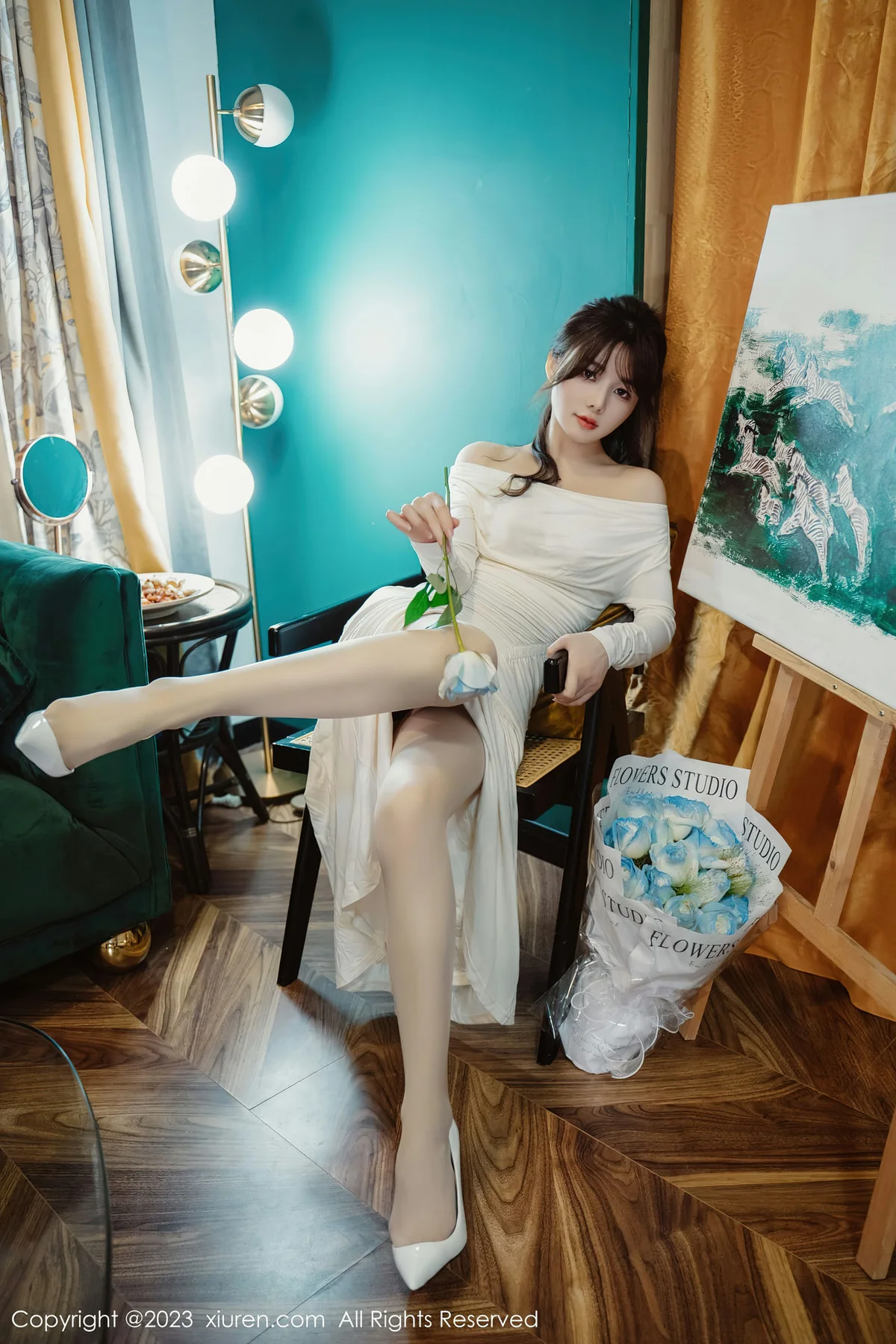 XiuRen 秀人 No.6182 婠婠么 香肩美腿御姐 - 34