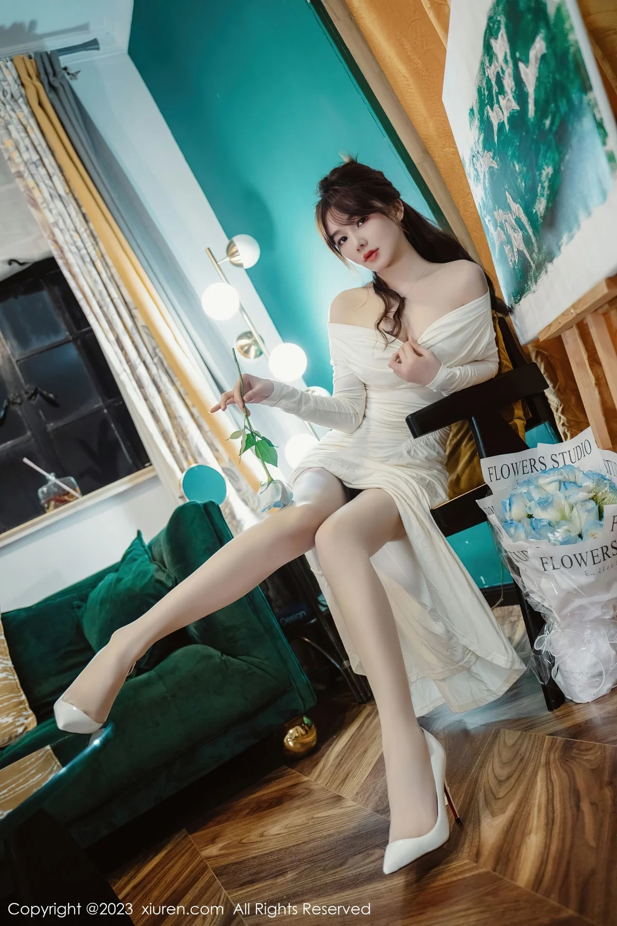 XiuRen 秀人 No.6182 婠婠么 香肩美腿御姐 - 37