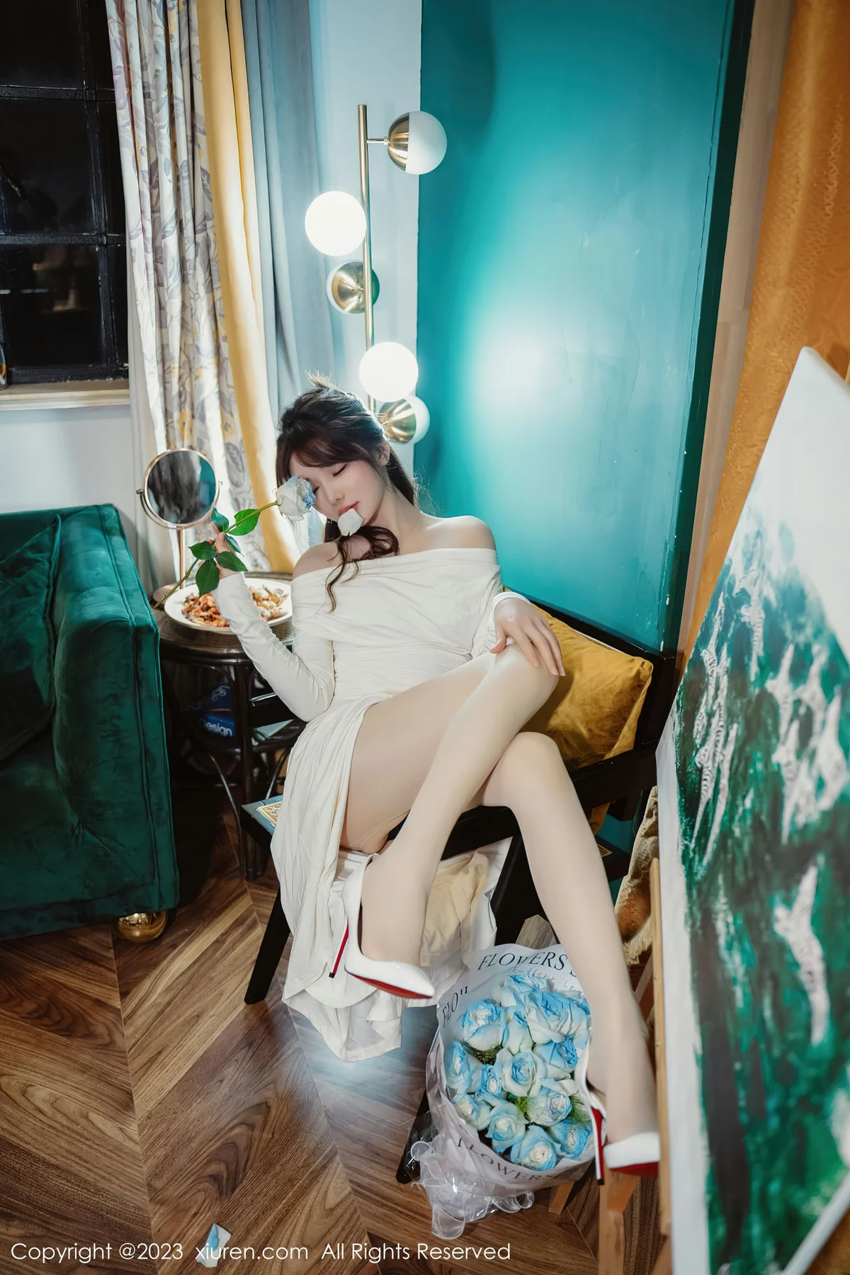 XiuRen 秀人 No.6182 婠婠么 香肩美腿御姐 - 40