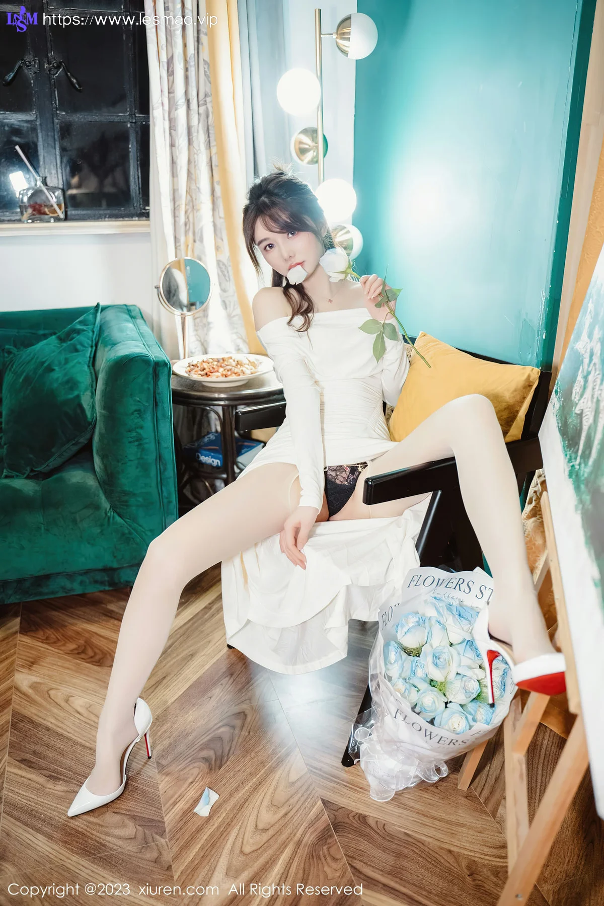 XiuRen 秀人 No.6182 婠婠么 香肩美腿御姐 - 44