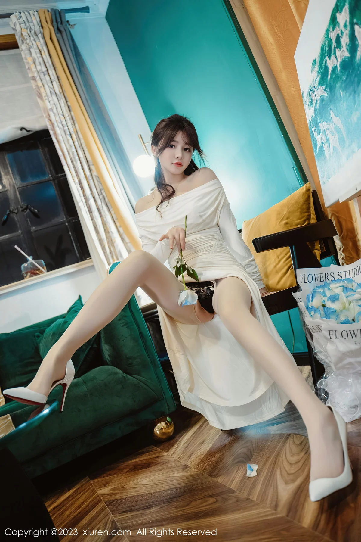 XiuRen 秀人 No.6182 婠婠么 香肩美腿御姐 - 75