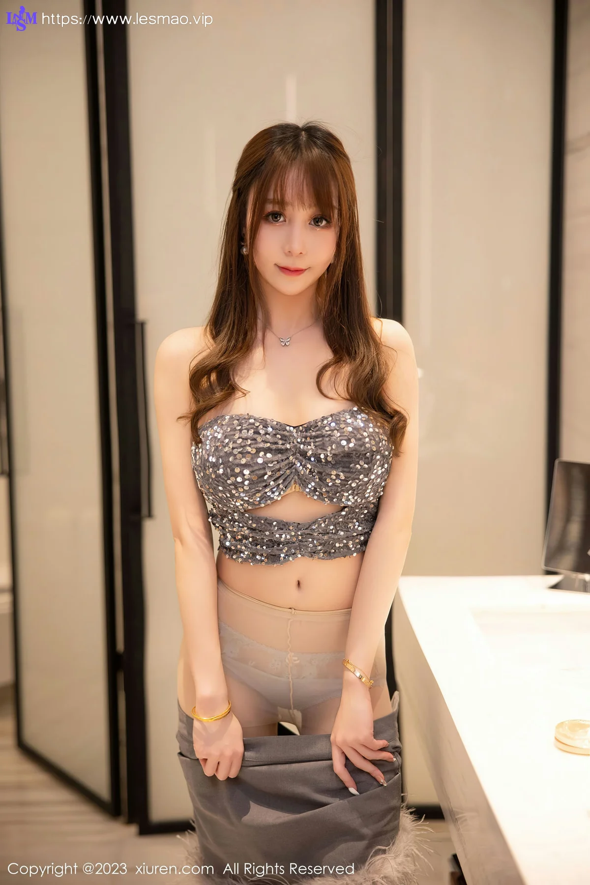 XiuRen 秀人 No.6184 水水er 长腿丝袜 - 17