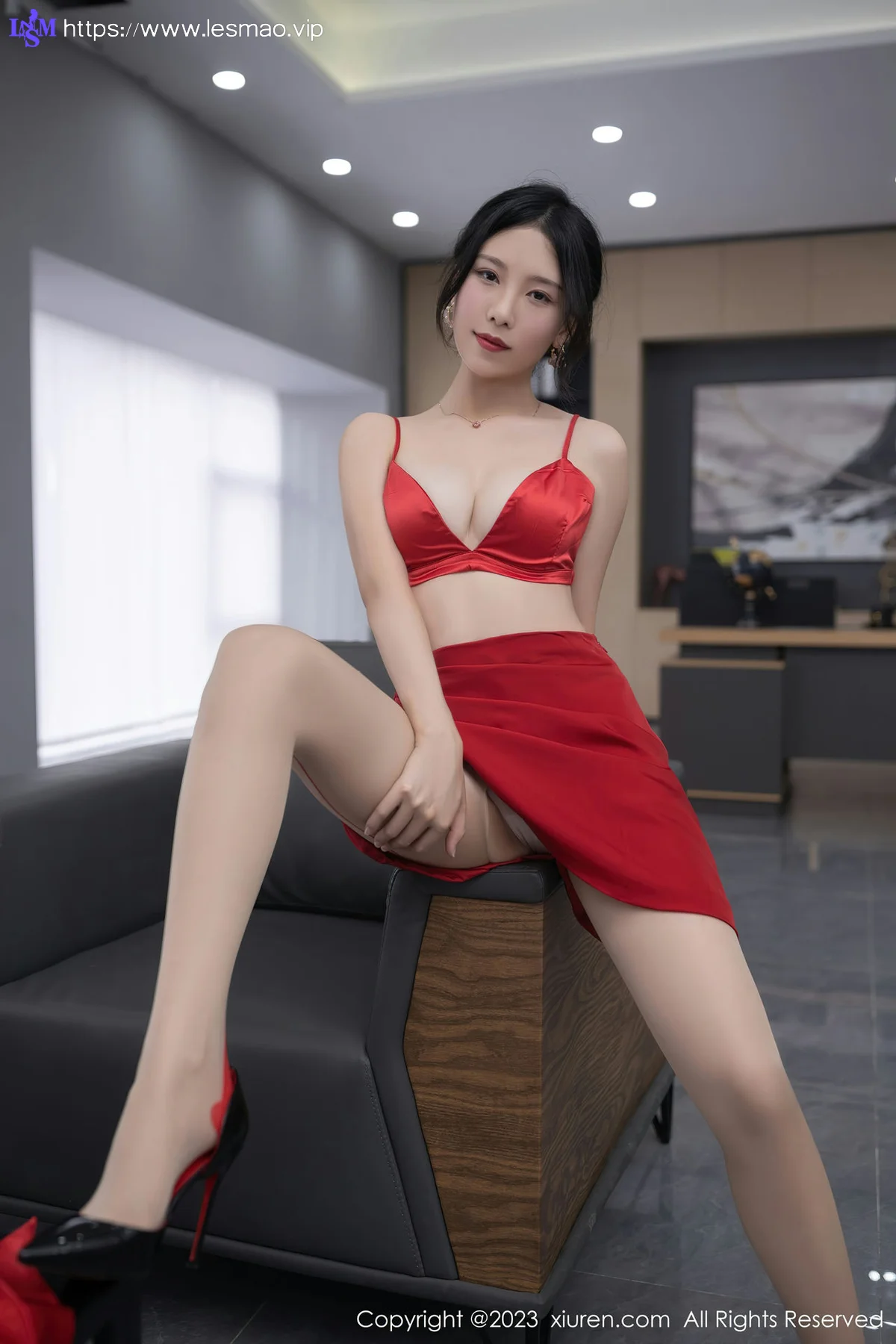XiuRen 秀人 No.6189 利世 灰丝翘臀 - 28