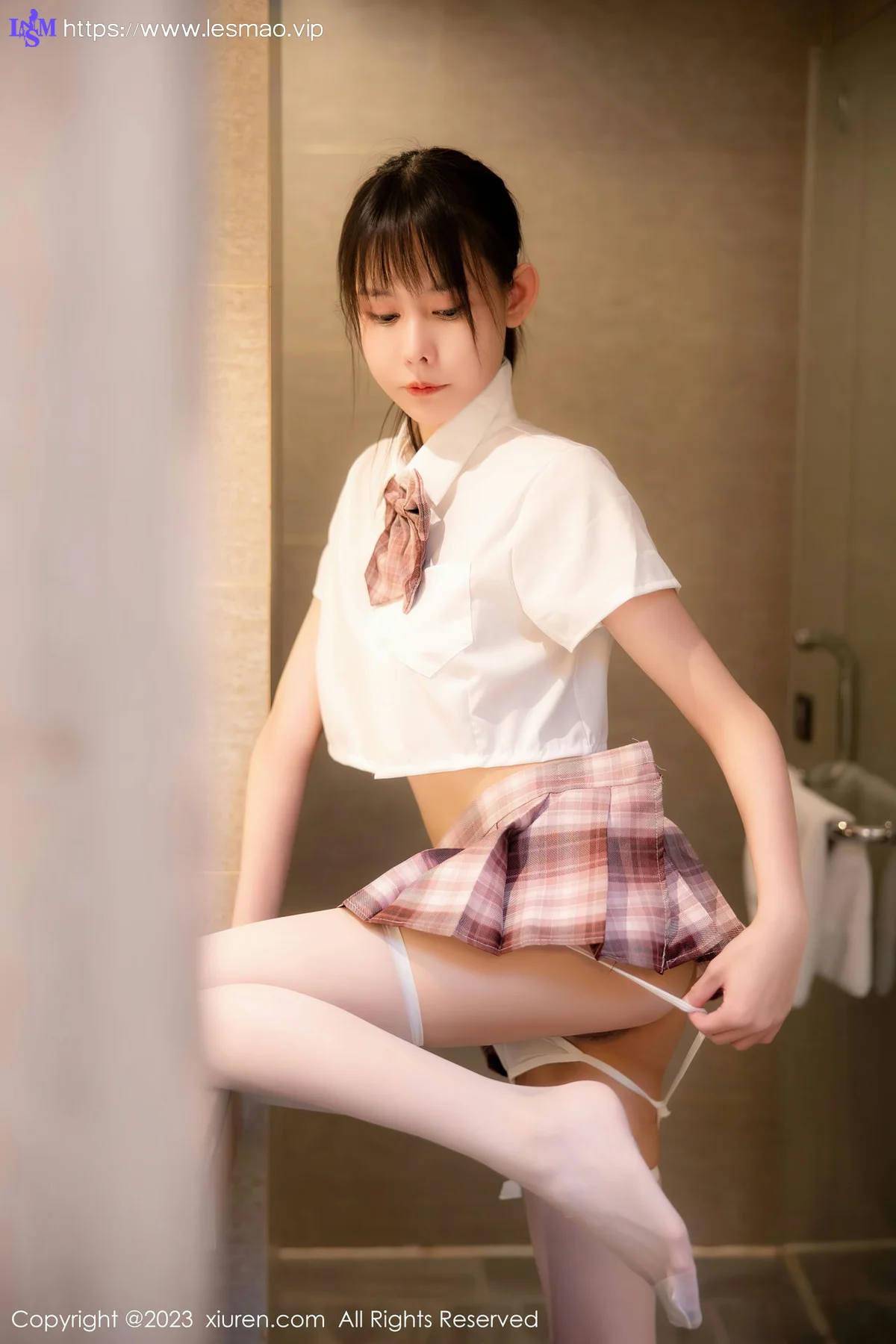 XiuRen 秀人 No.6200 甜佳佳 新人首套白色丝袜写真 - 13
