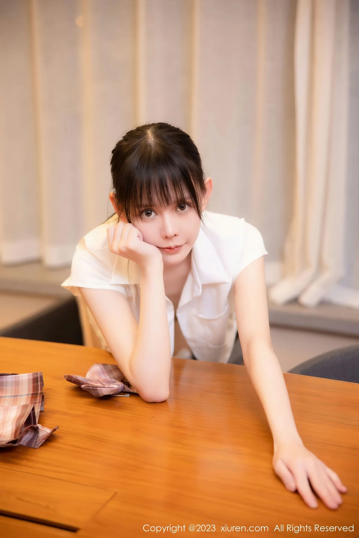 XiuRen 秀人 No.6200 甜佳佳 新人首套白色丝袜写真 - 58