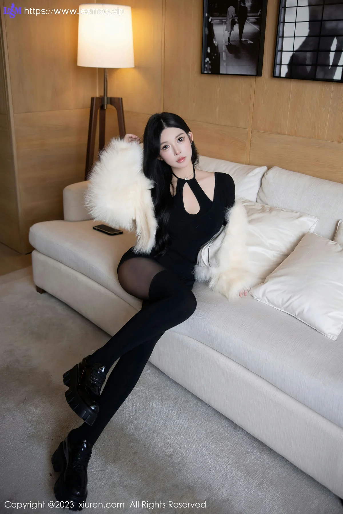 XiuRen 秀人 No.6212 林珊珊 轻透蕾丝内衣第二套写真 - 15