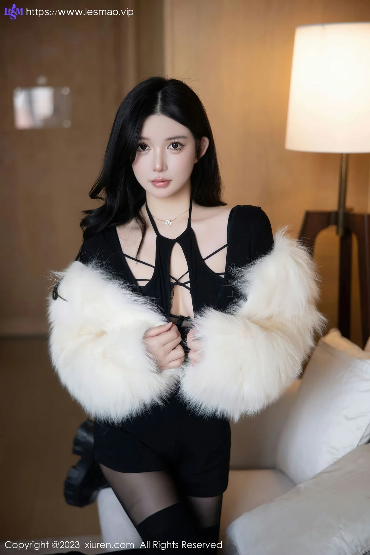 XiuRen 秀人 No.6212 林珊珊 轻透蕾丝内衣第二套写真 - 22