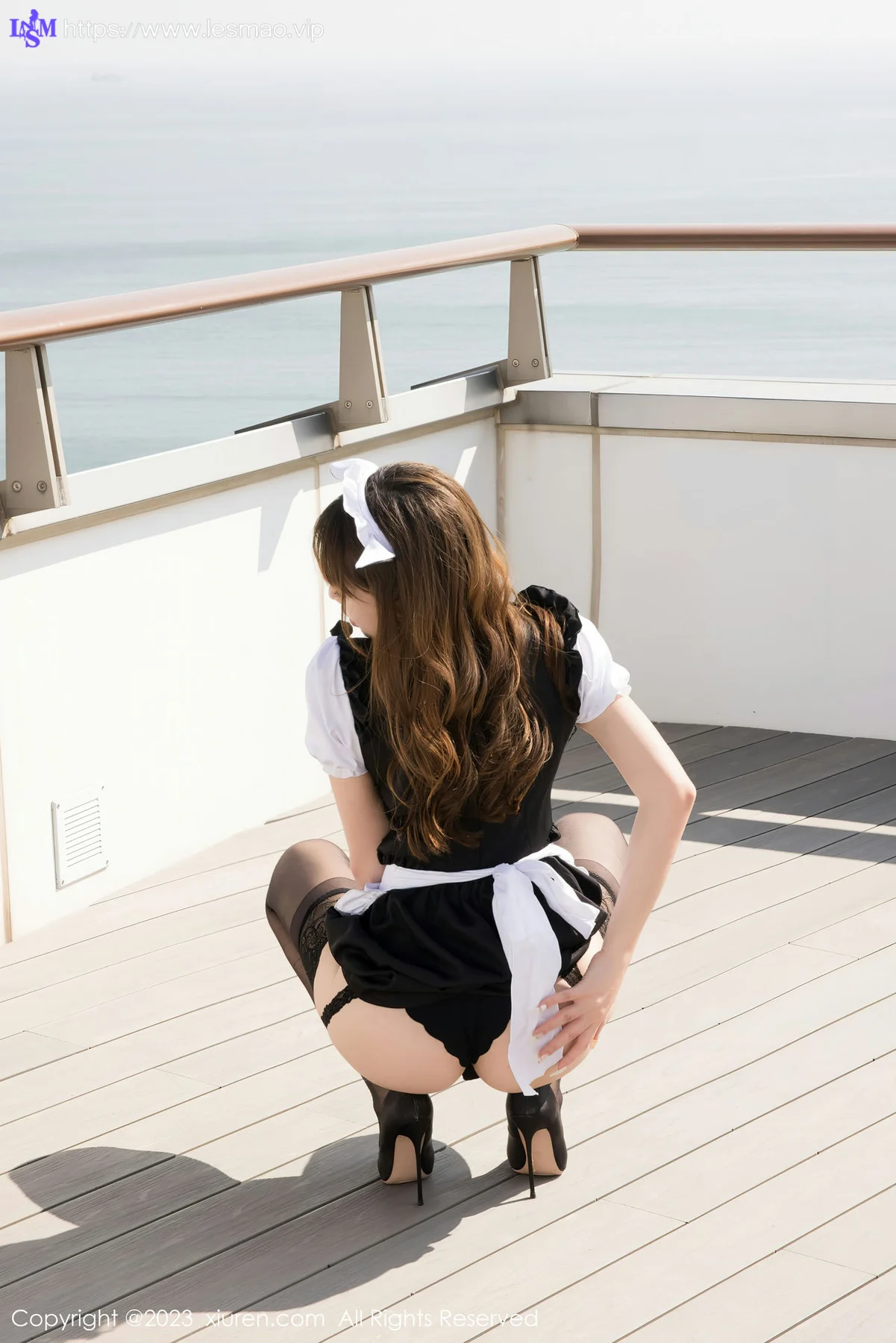 XiuRen 秀人 No.6224 萌汉药baby 性感黑丝女仆写真 - 15