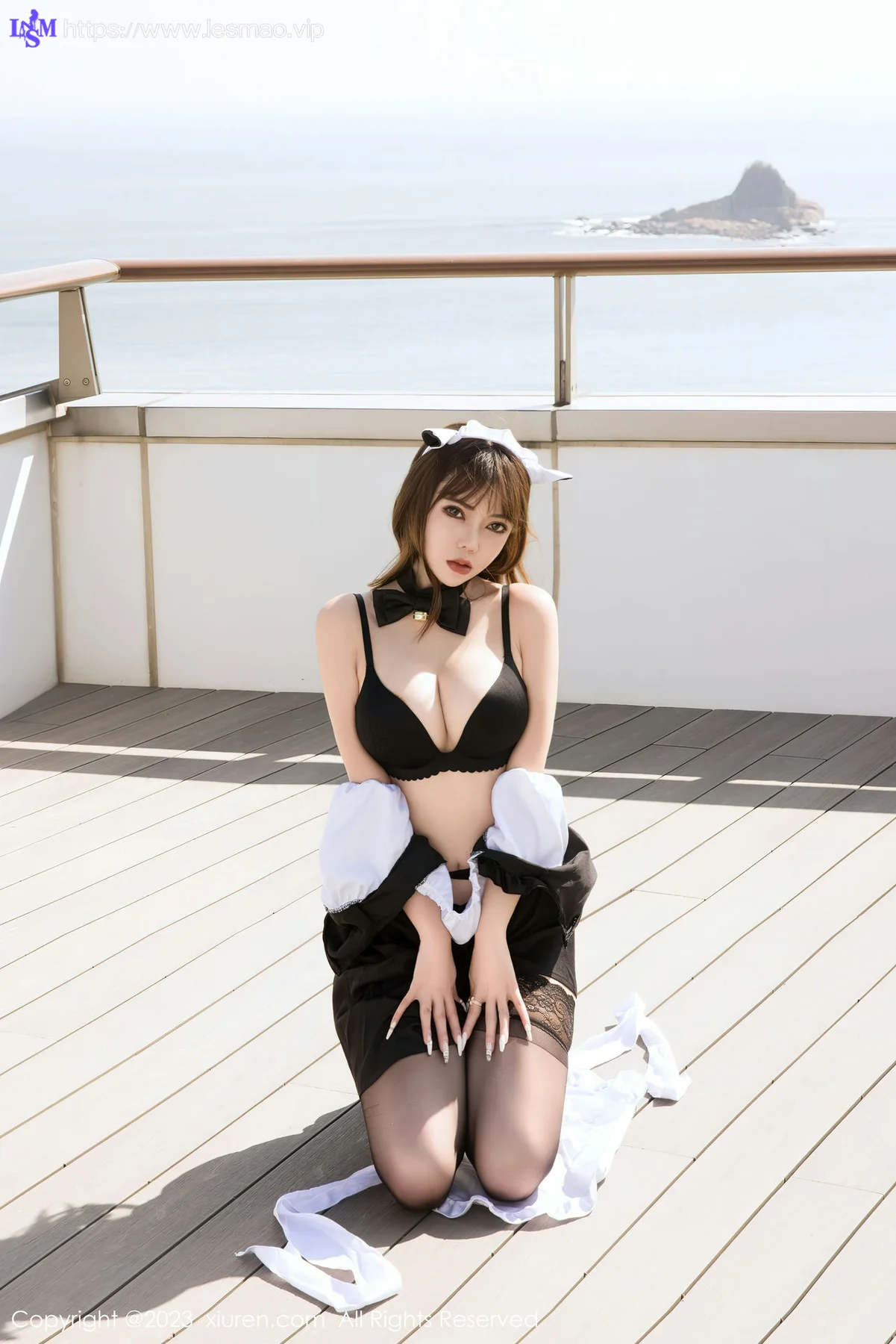 XiuRen 秀人 No.6224 萌汉药baby 性感黑丝女仆写真 - 24