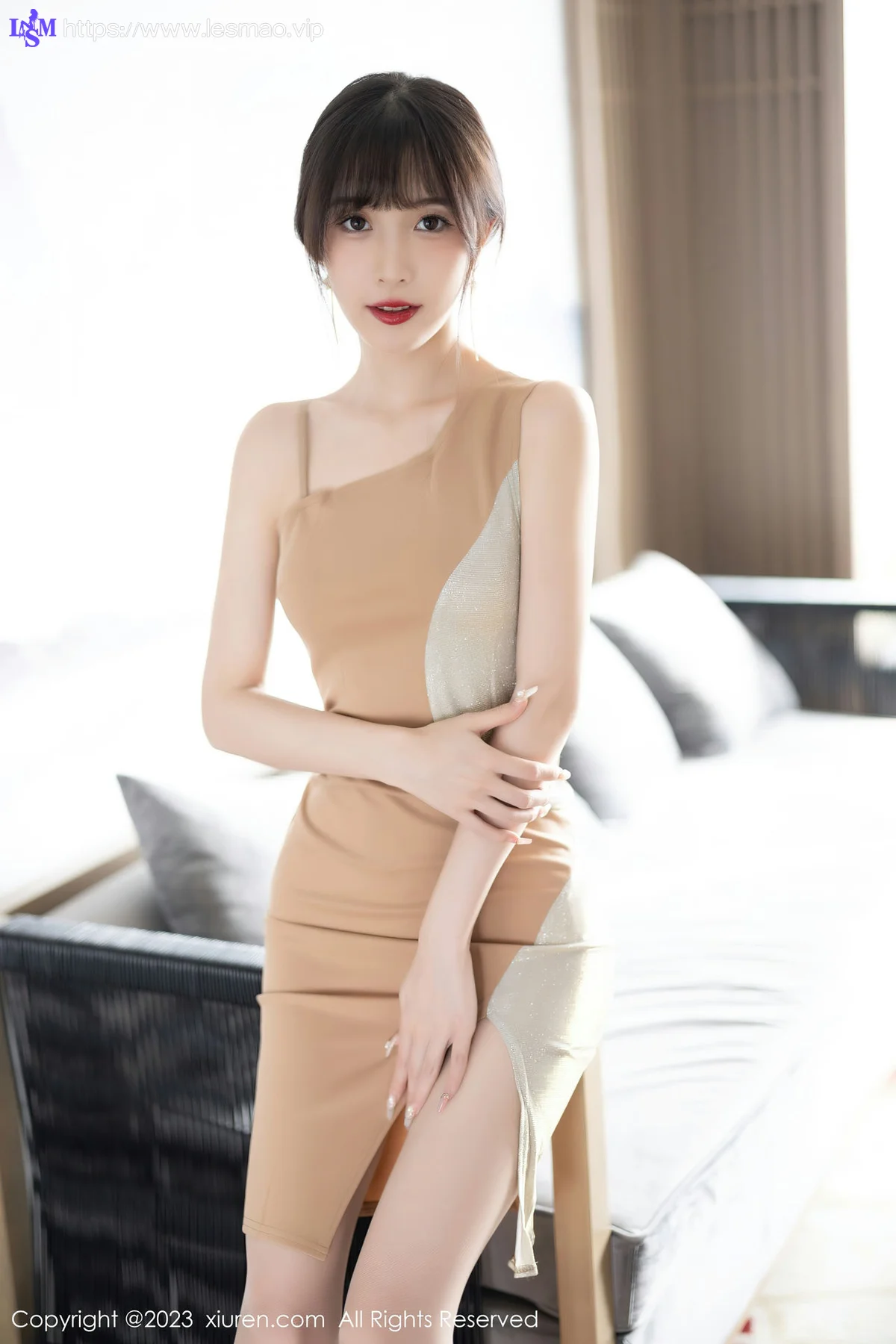 XiuRen 秀人 No.6236 林星阑 白色蕾丝内衣性感写真 - 5