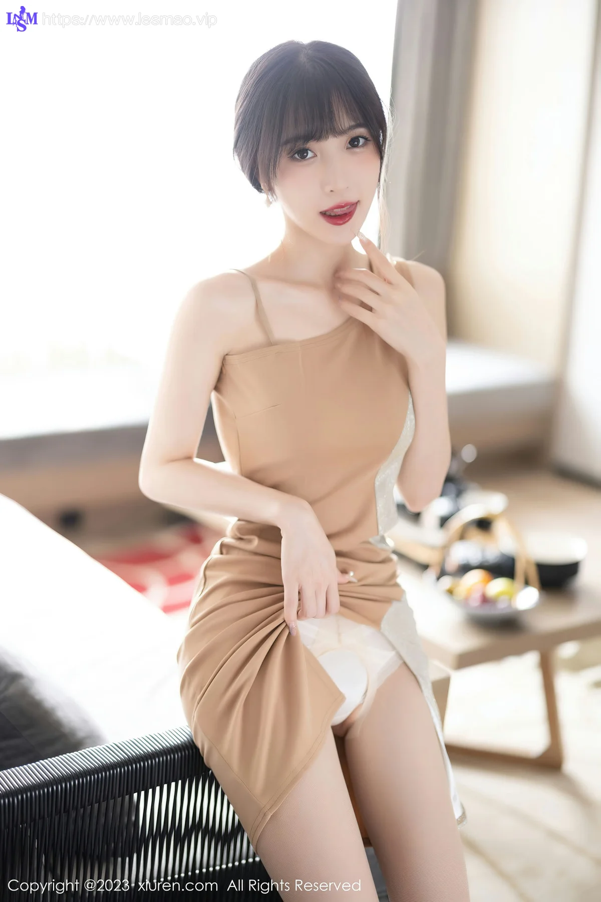 XiuRen 秀人 No.6236 林星阑 白色蕾丝内衣性感写真 - 12