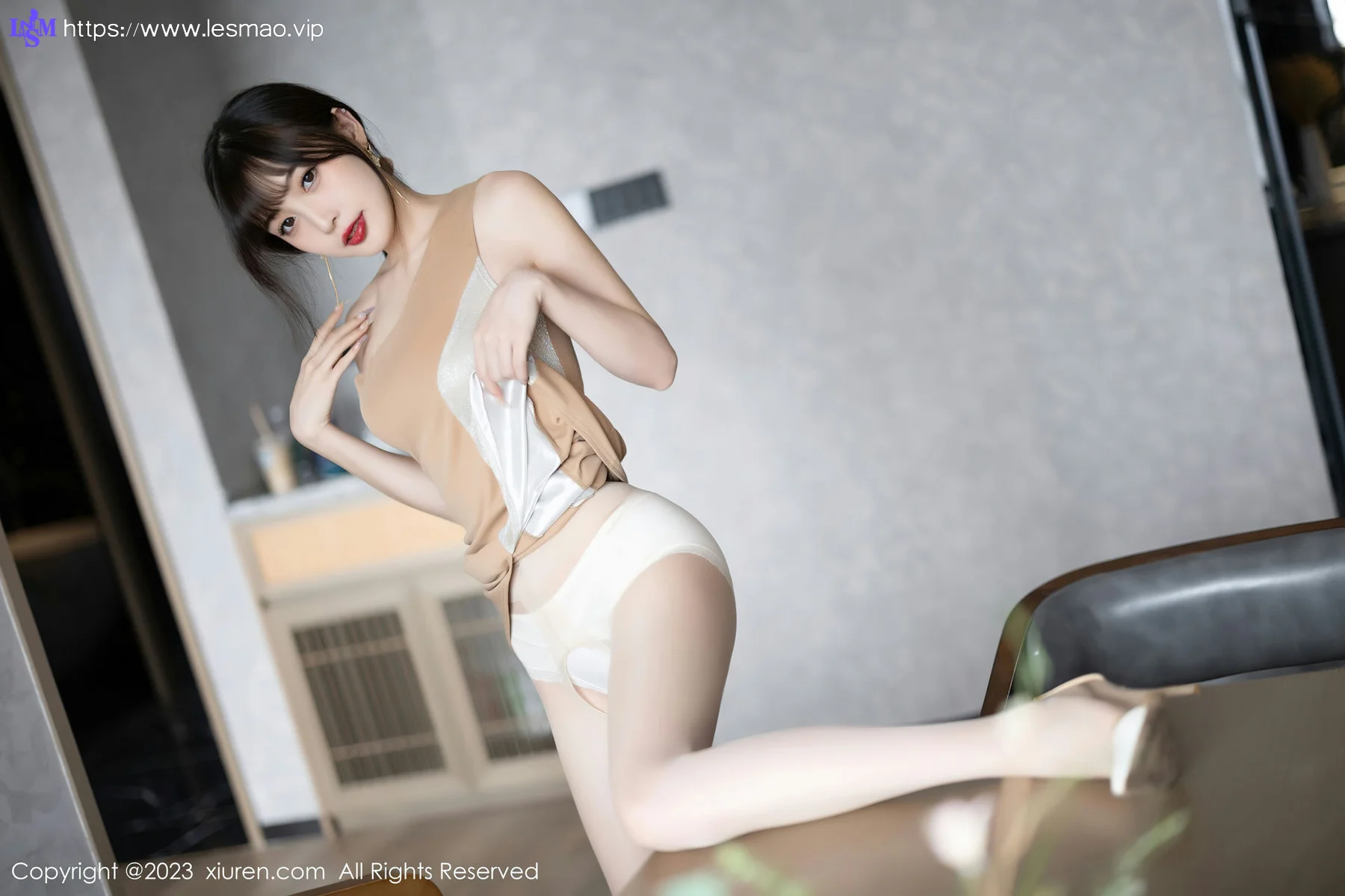 XiuRen 秀人 No.6236 林星阑 白色蕾丝内衣性感写真 - 21