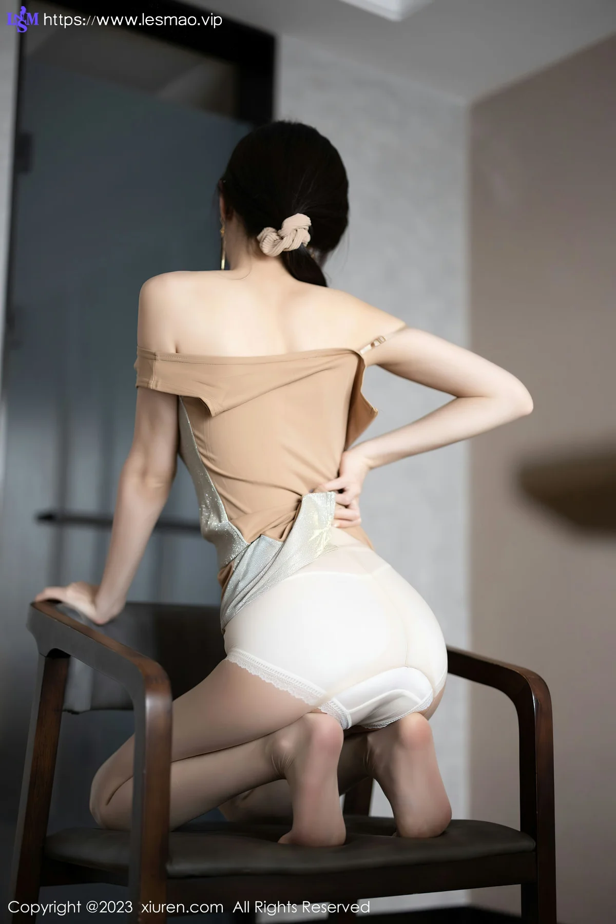 XiuRen 秀人 No.6236 林星阑 白色蕾丝内衣性感写真 - 43