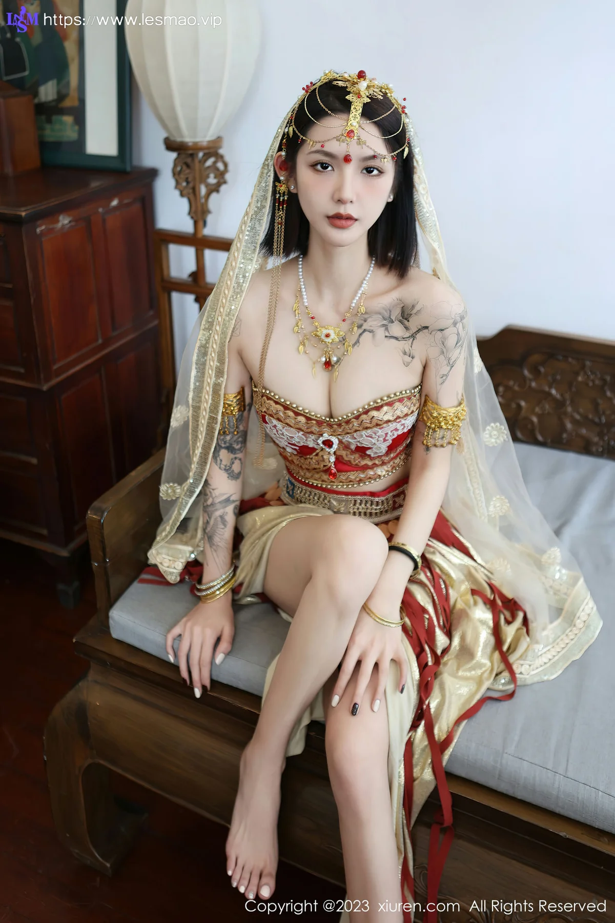 XiuRen 秀人 No.6240 乔一一 异域风情舞女性感写真 - 11