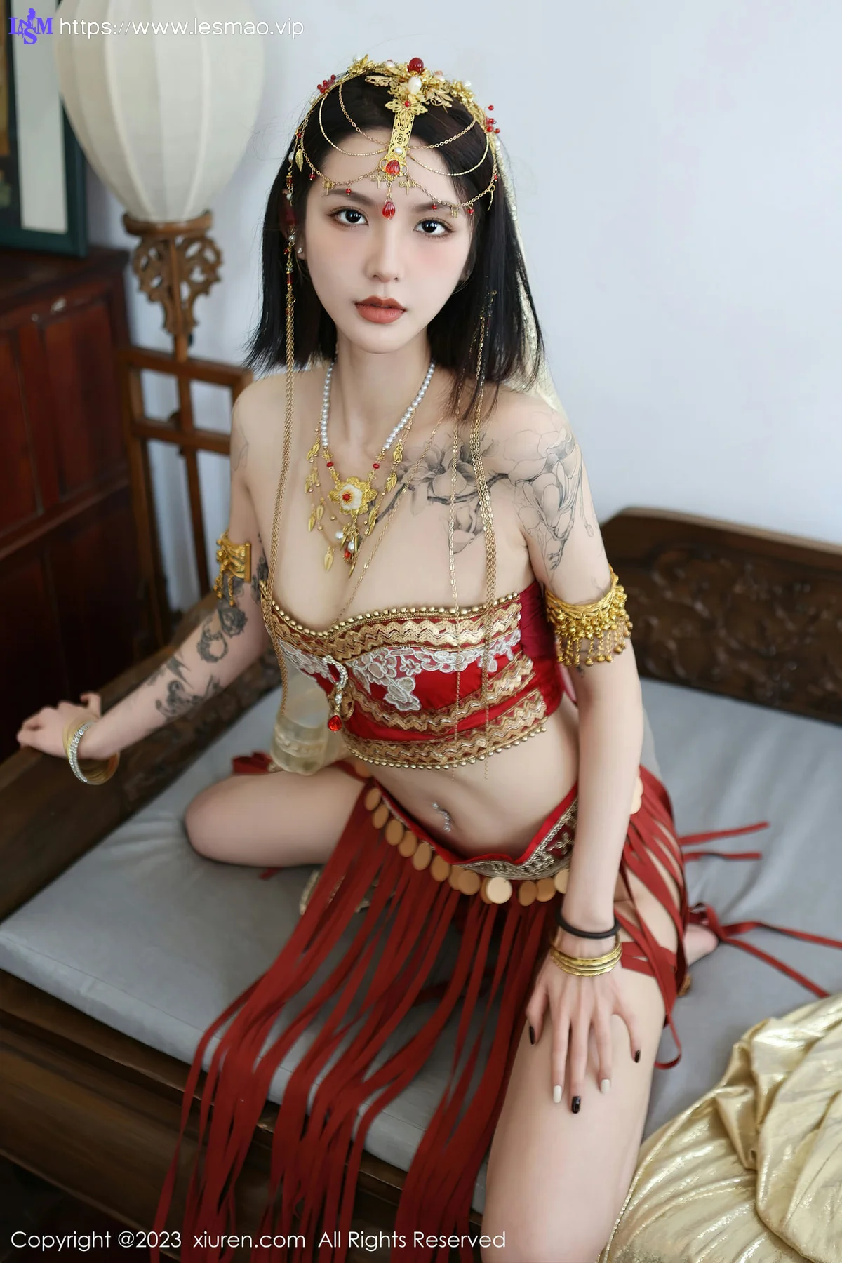XiuRen 秀人 No.6240 乔一一 异域风情舞女性感写真 - 27