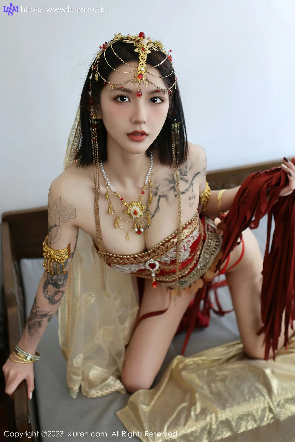 XiuRen 秀人 No.6240 乔一一 异域风情舞女性感写真 - 29
