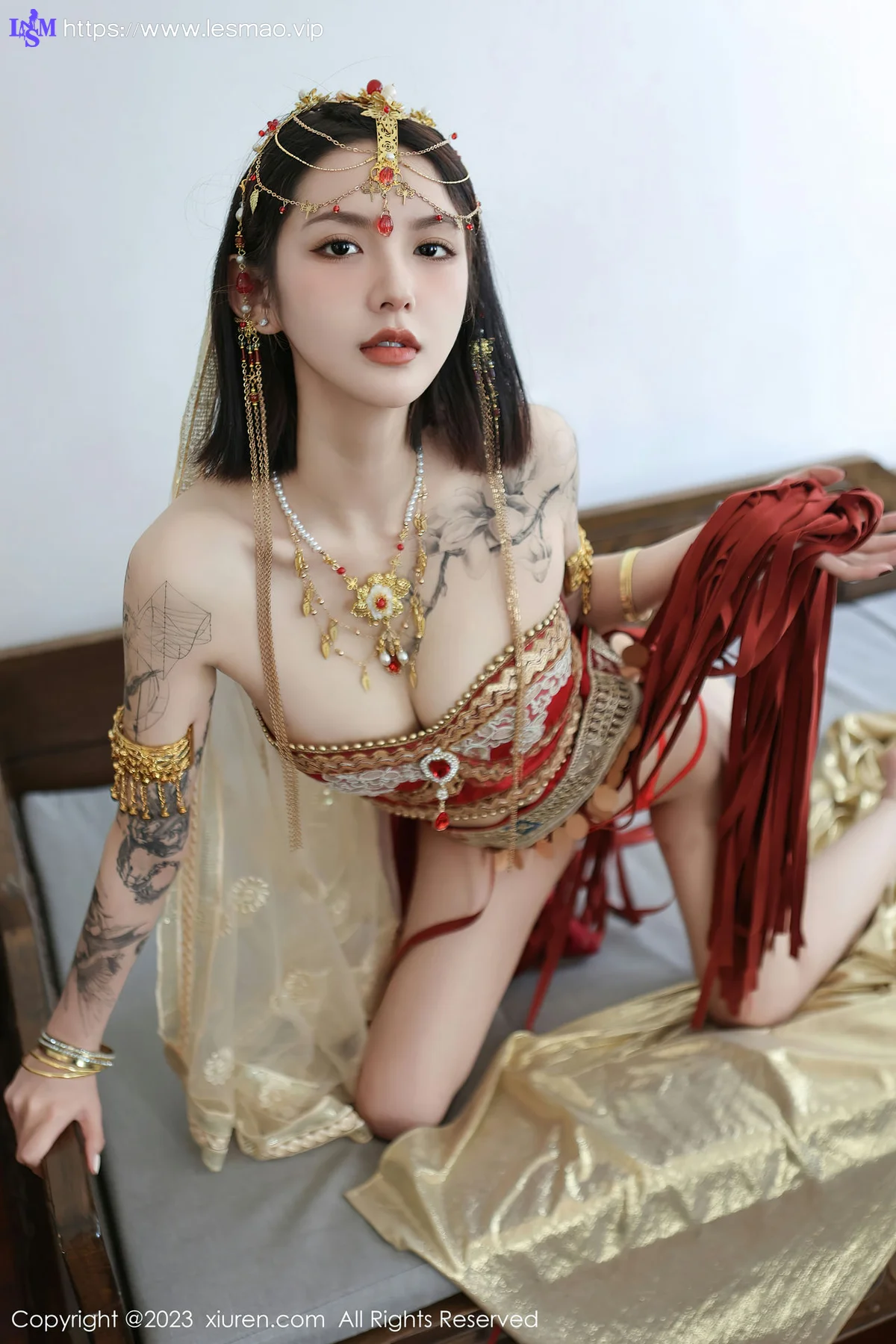 XiuRen 秀人 No.6240 乔一一 异域风情舞女性感写真 - 30