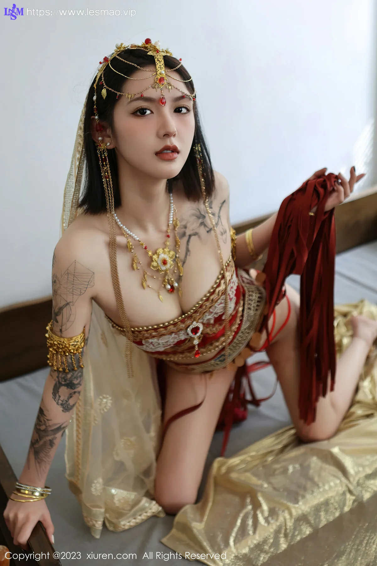 XiuRen 秀人 No.6240 乔一一 异域风情舞女性感写真 - 31
