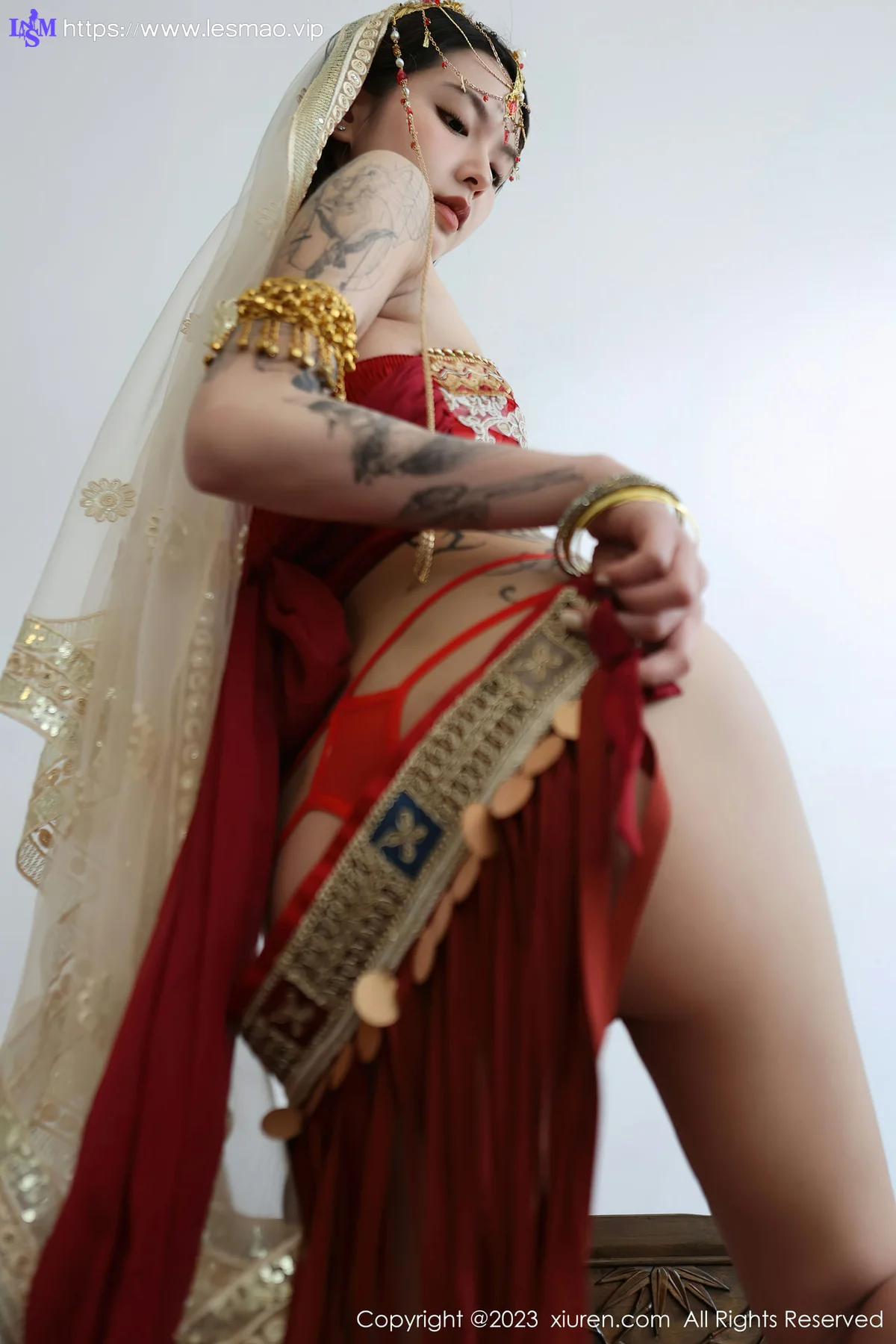 XiuRen 秀人 No.6240 乔一一 异域风情舞女性感写真 - 42