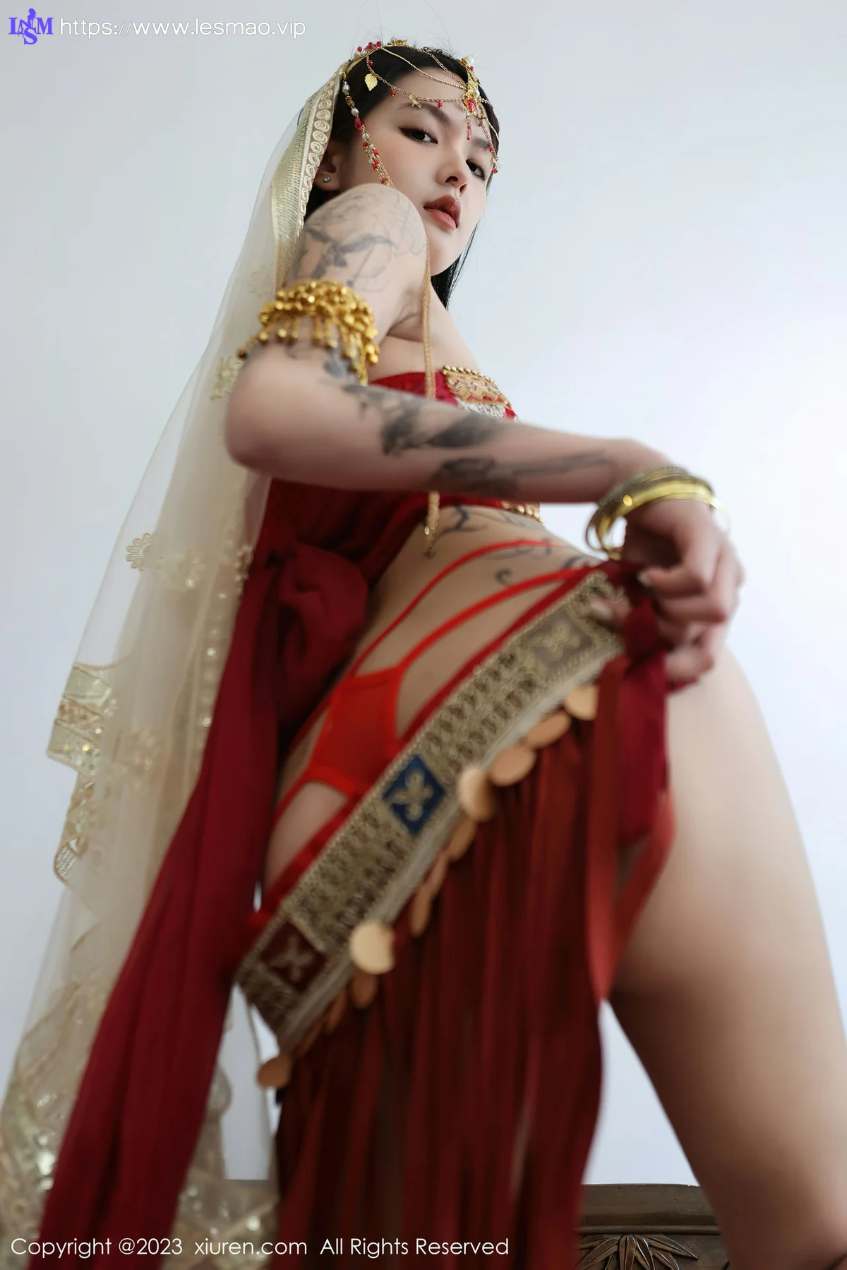 XiuRen 秀人 No.6240 乔一一 异域风情舞女性感写真 - 43