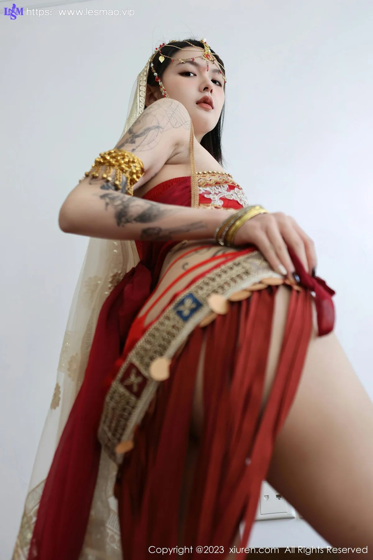 XiuRen 秀人 No.6240 乔一一 异域风情舞女性感写真 - 44