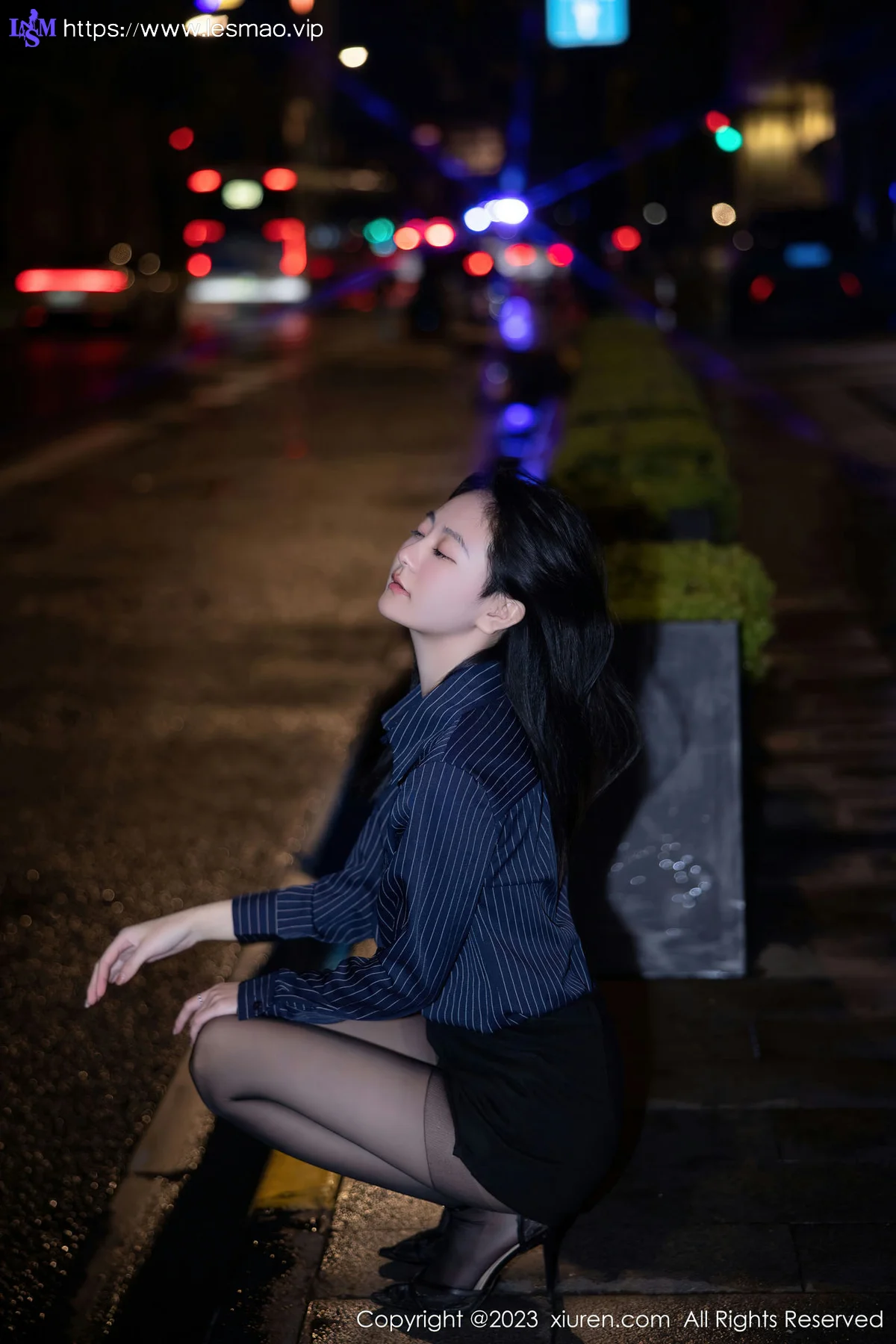 XiuRen 秀人 No.6246 谢小蒽 萝莉OL装扮第二套写真 - 54