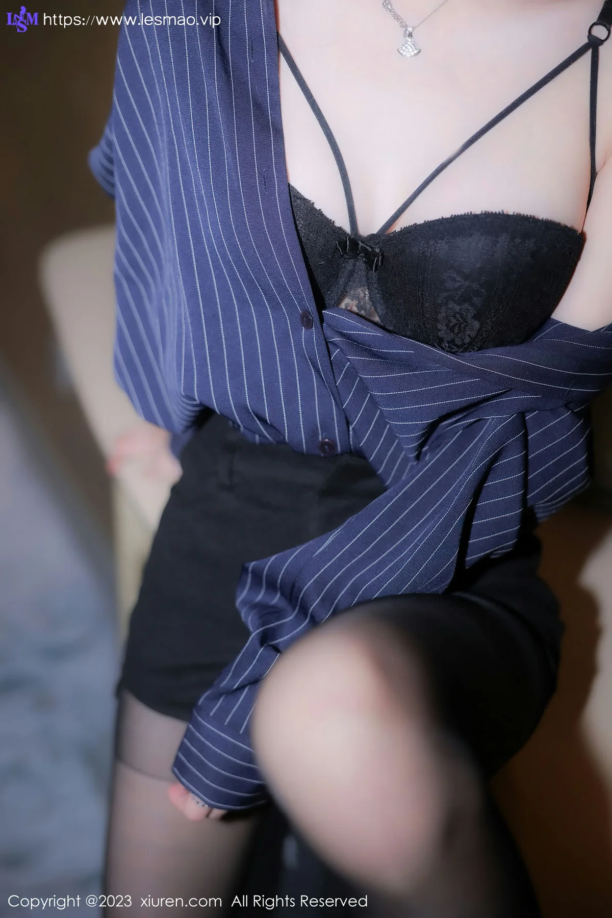 XiuRen 秀人 No.6246 谢小蒽 萝莉OL装扮第二套写真 - 67