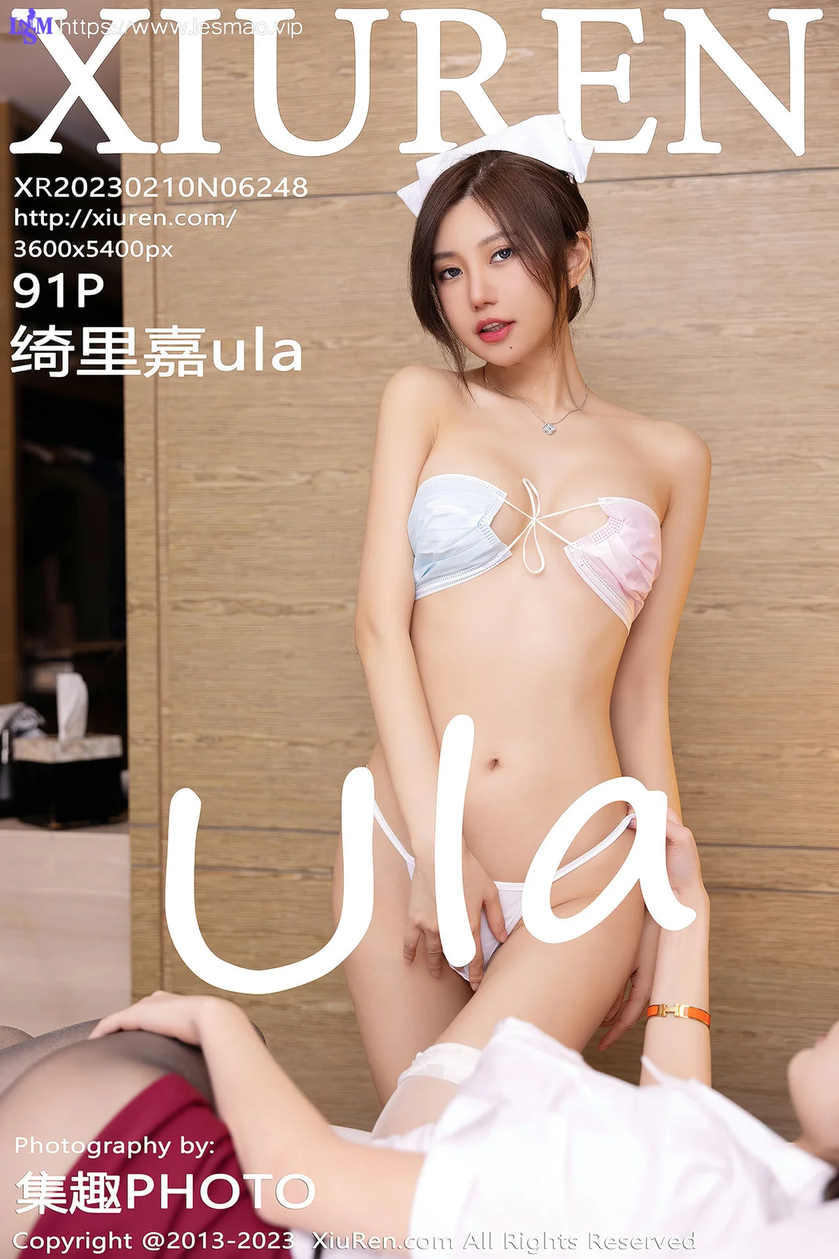 XiuRen 秀人 No.6248 绮里嘉ula 白色护士服江浙沪旅拍 - 92