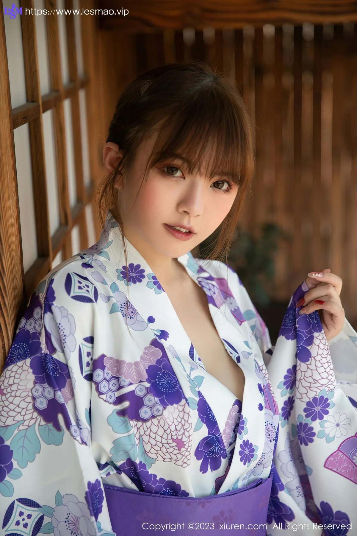 XiuRen 秀人 No.6274 张思允Nice 性感日式和服性感写真 - 11
