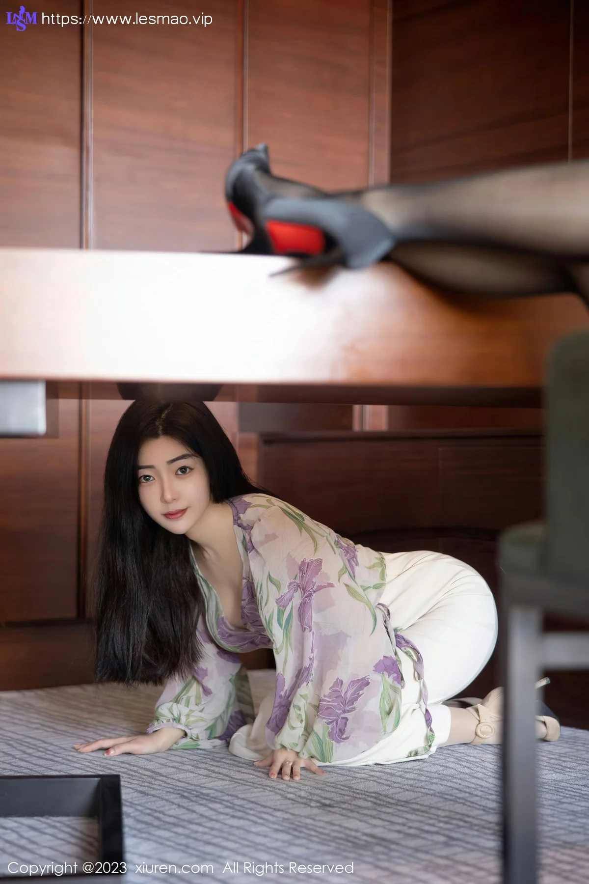 XiuRen 秀人 No.6279 星子柒kiki 白色短裙首套写真 - 15