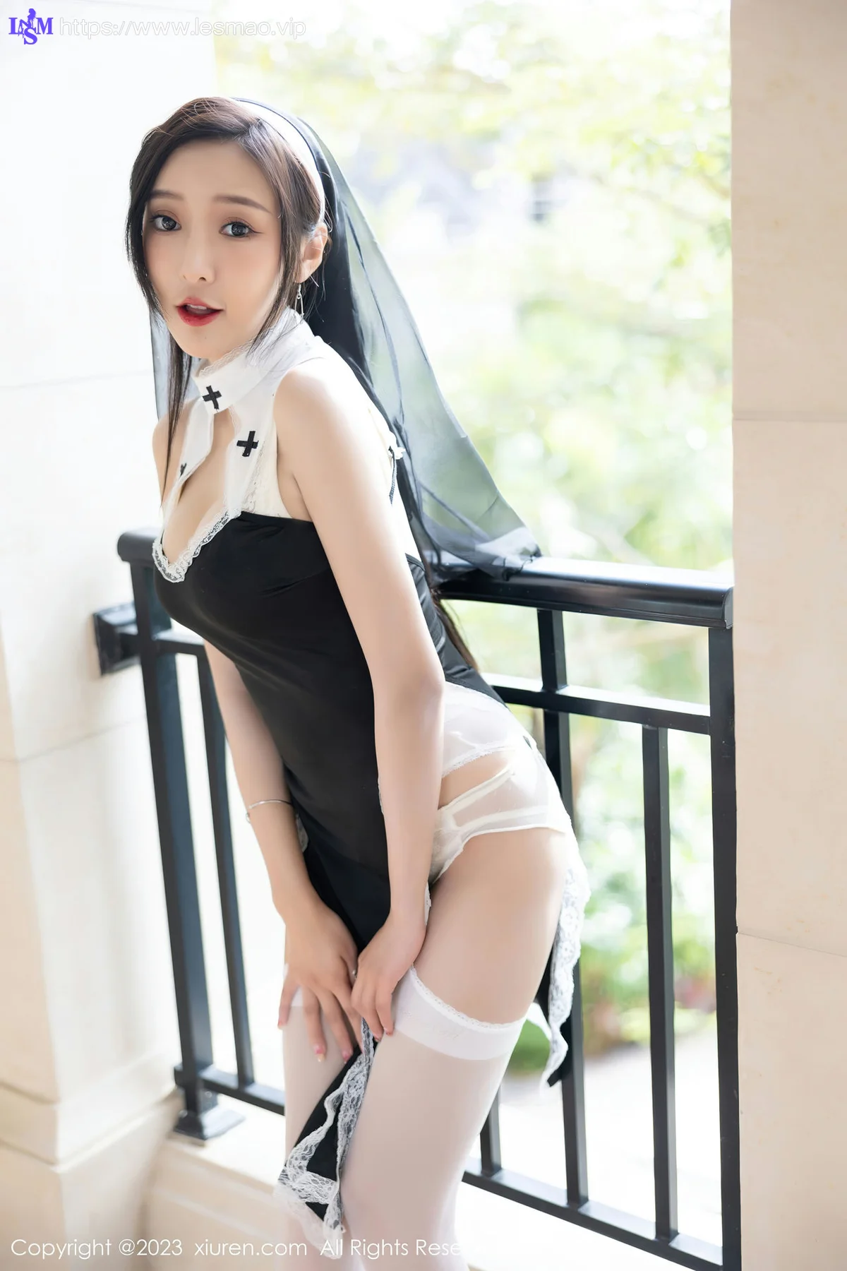 XiuRen 秀人 No.6284 王馨瑶yanni 白色蕾丝内衣海南岛旅拍 - 17