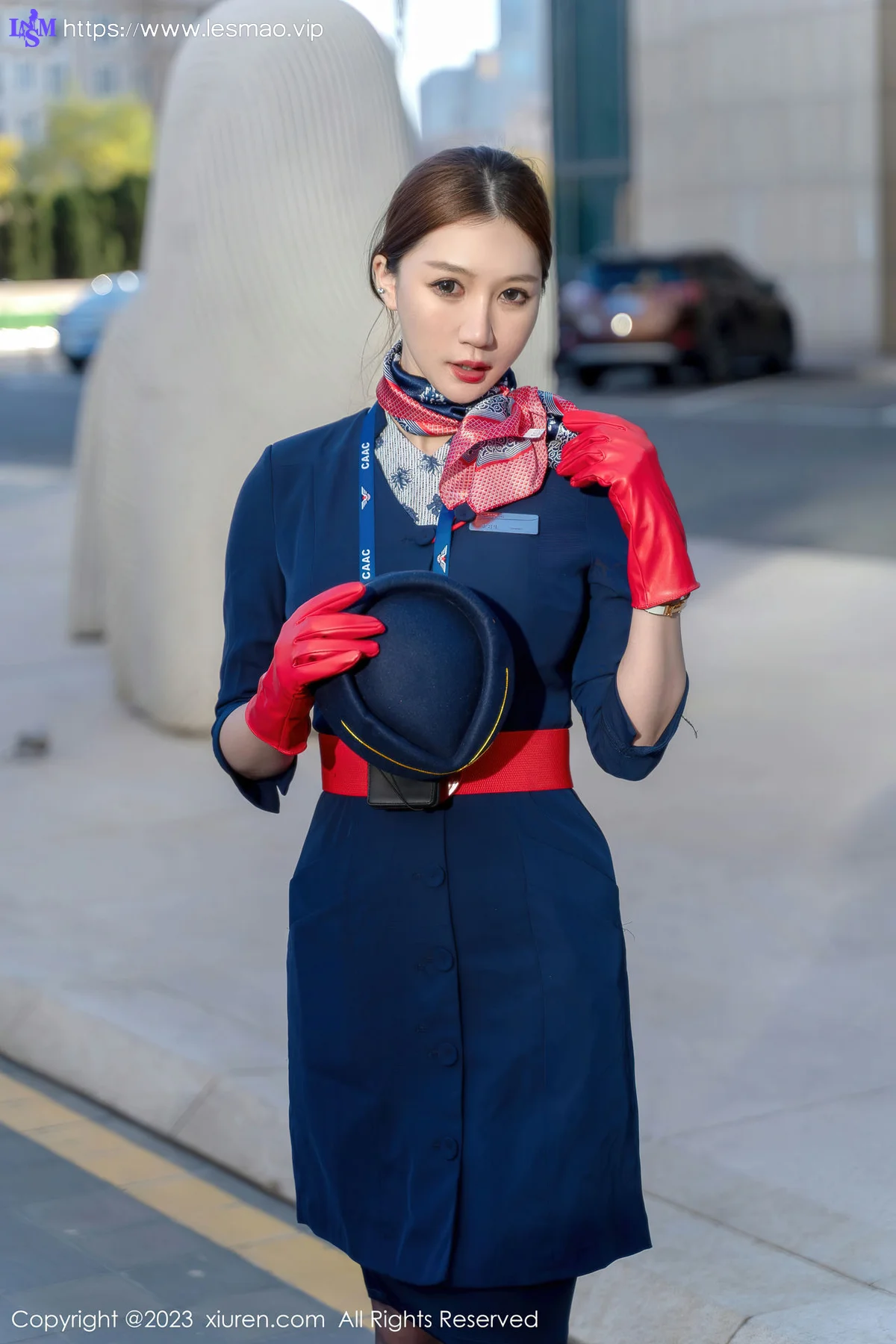 XiuRen 秀人 No.6288 顾乔楠Cora 空乘小姐姐直播系列阳朔旅拍1 - 12