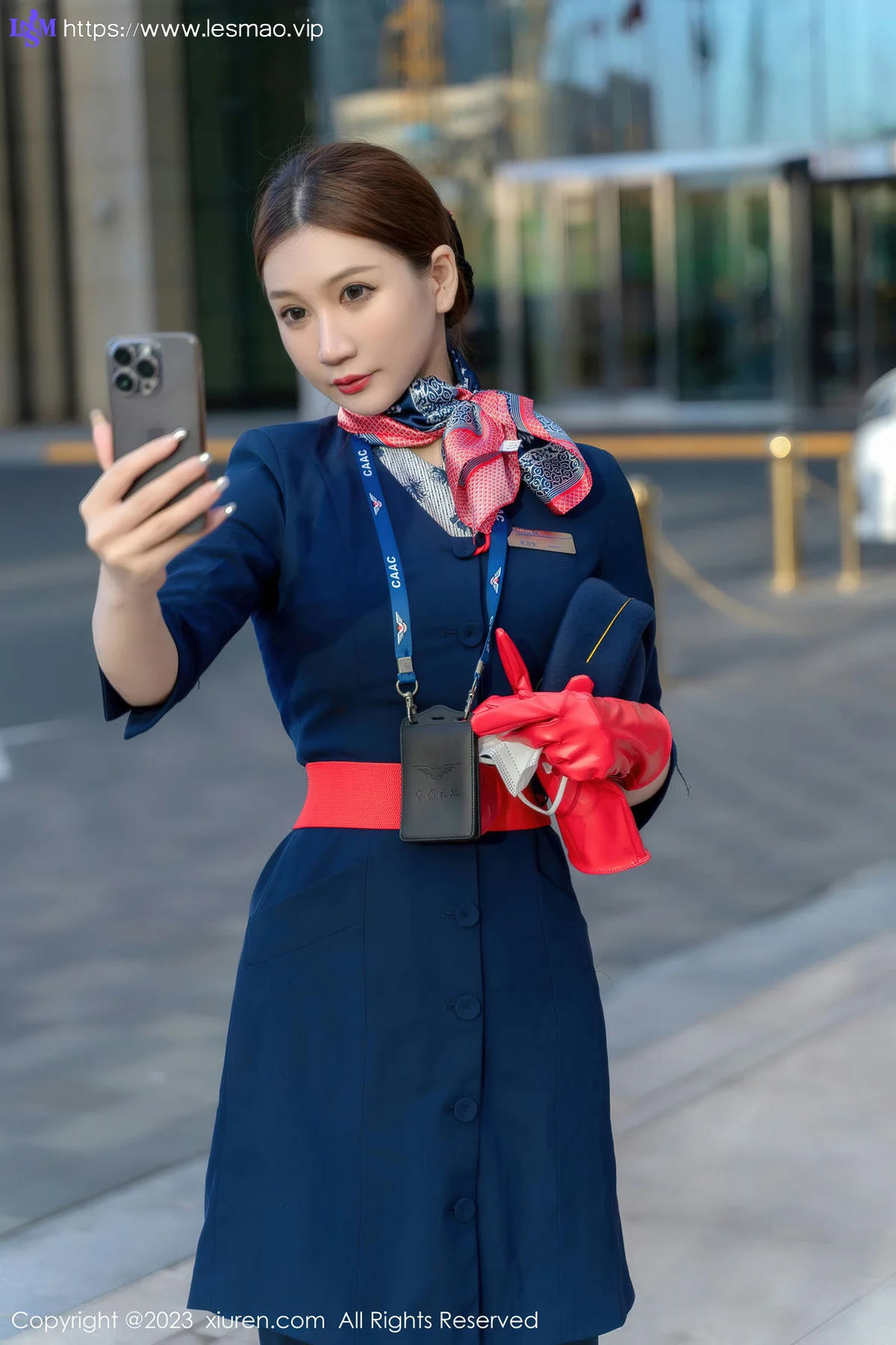 XiuRen 秀人 No.6288 顾乔楠Cora 空乘小姐姐直播系列阳朔旅拍1 - 14