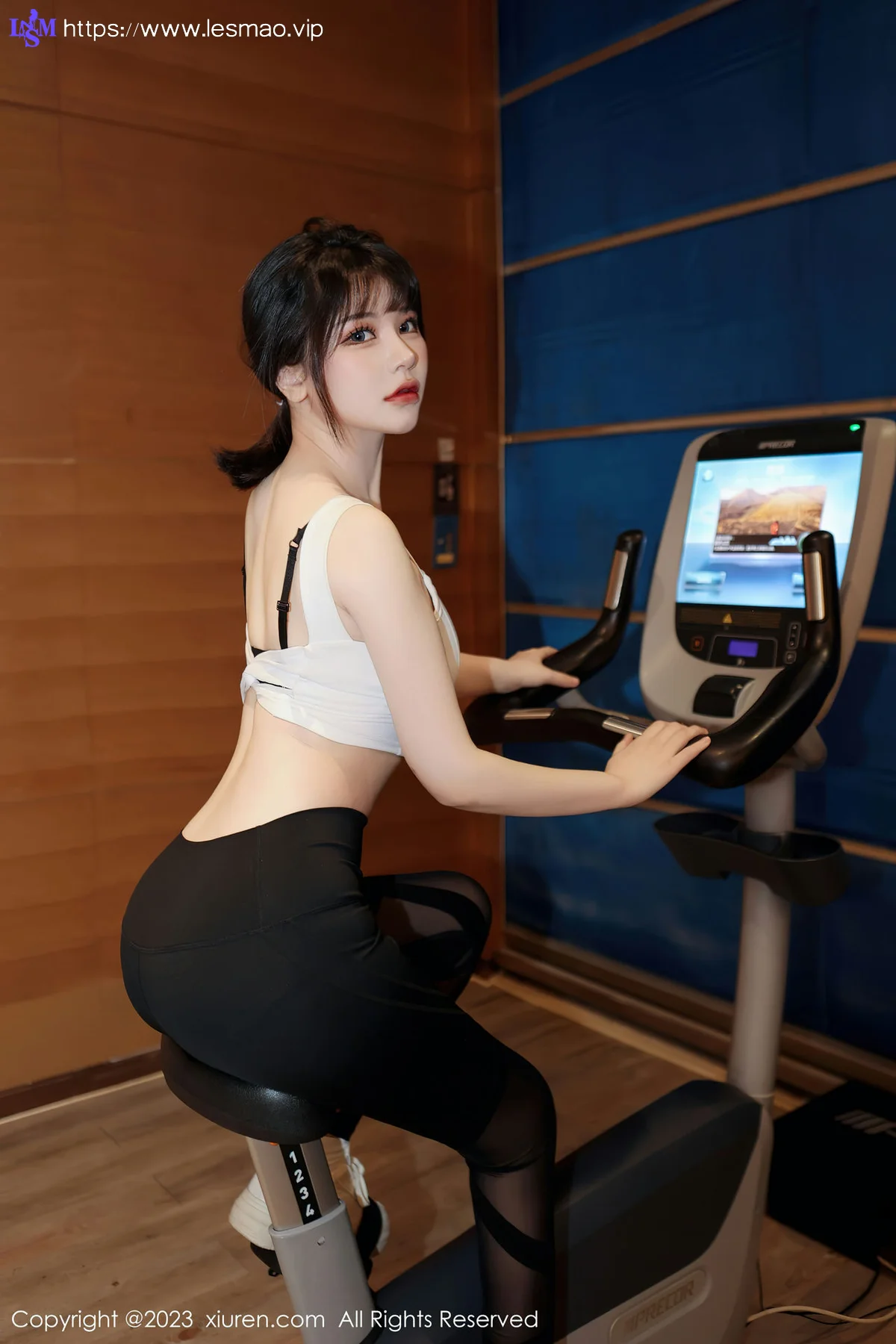 XiuRen 秀人 No.6289 桃桃子_ 健身房的故事性感写真3 - 13
