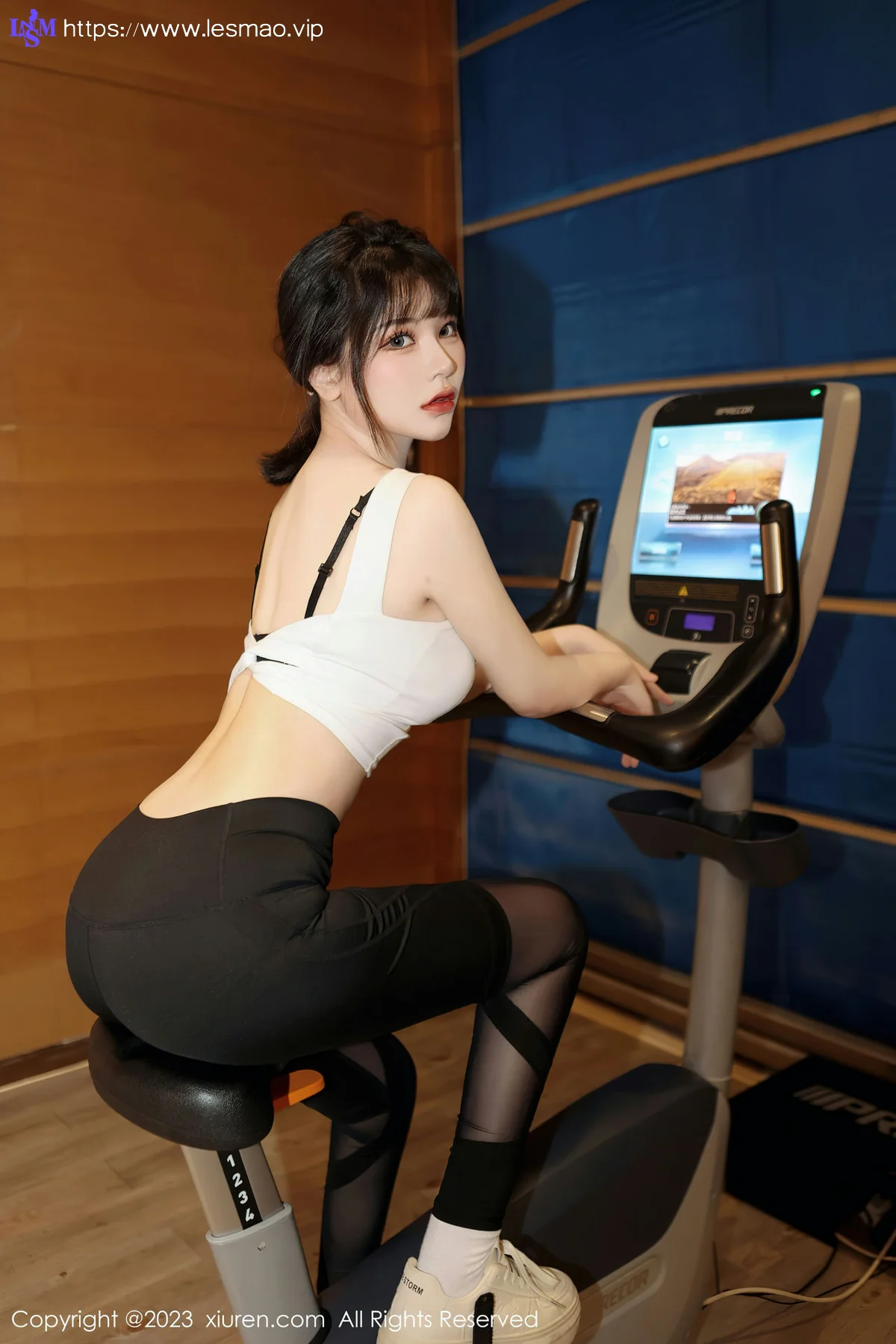 XiuRen 秀人 No.6289 桃桃子_ 健身房的故事性感写真3 - 14
