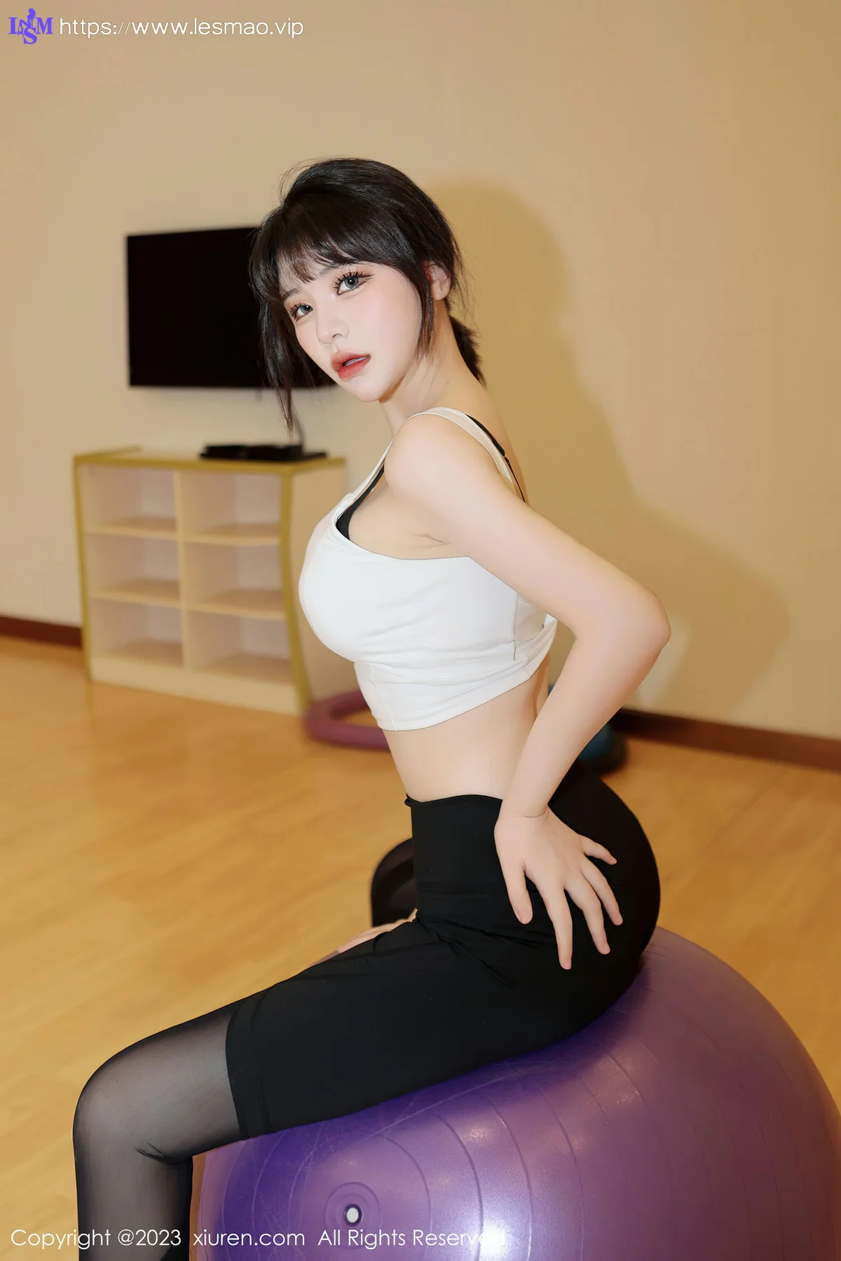 XiuRen 秀人 No.6289 桃桃子_ 健身房的故事性感写真3 - 29